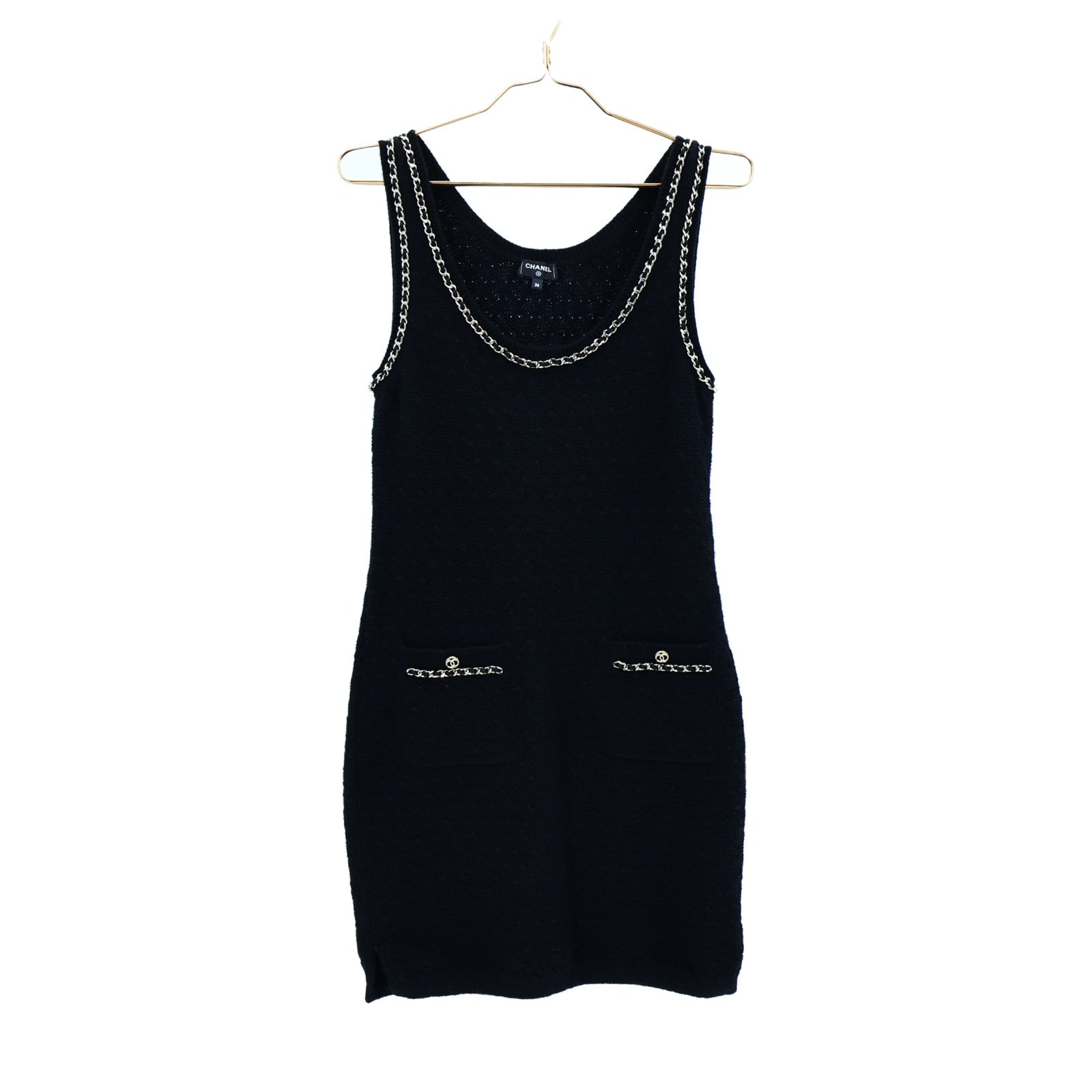 CHANEL Cashmere Knitted One-Piece連身裙