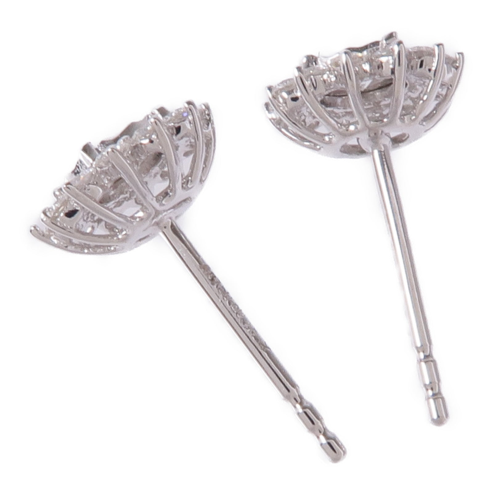 JEWELRY 18K白金Diamond Earrings鑽石耳環