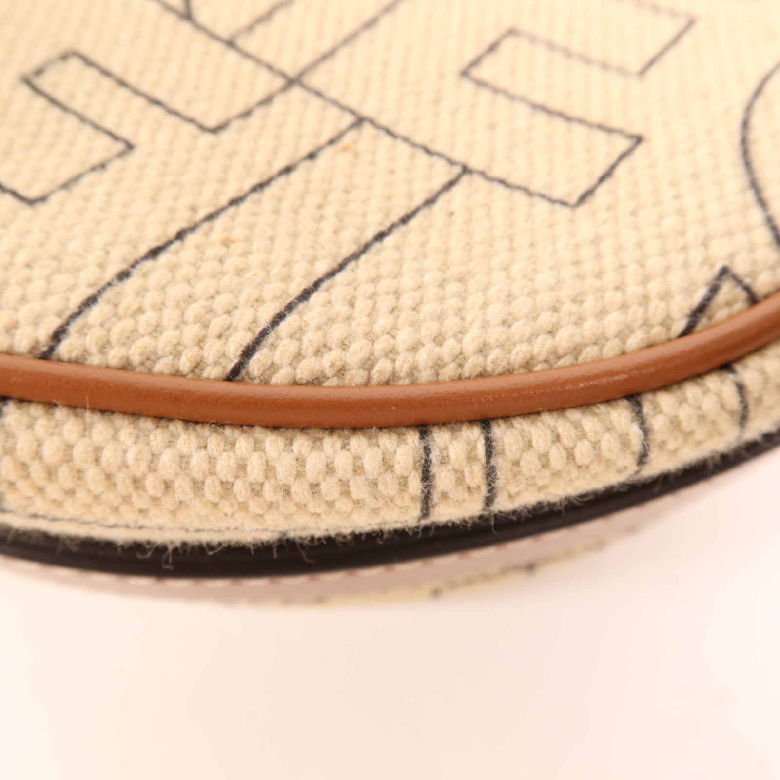 CELINE 帆布Ava金扣肩背袋