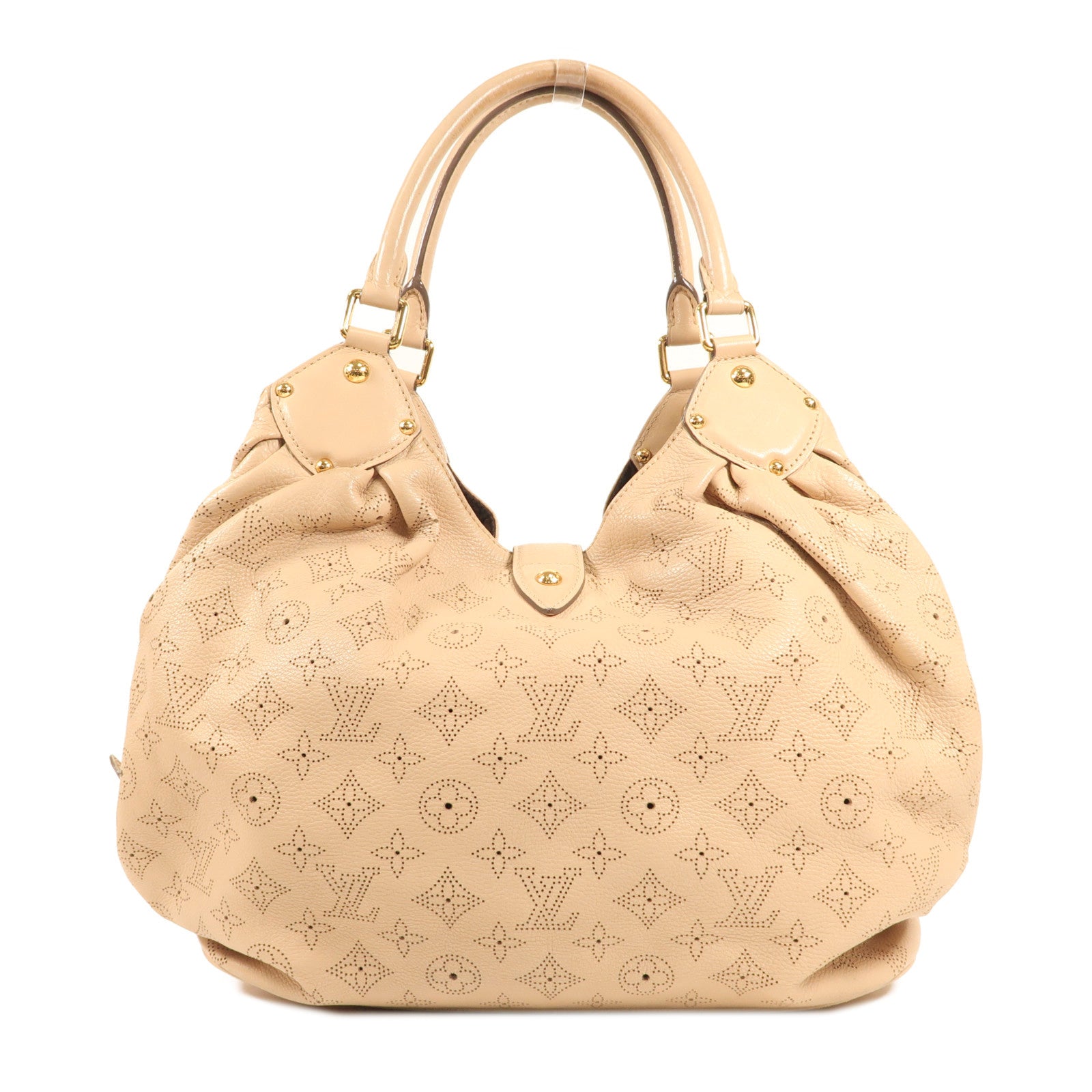 LOUIS VUITTON 【激減優惠】Monogram Mahina Neo L金扣肩背袋