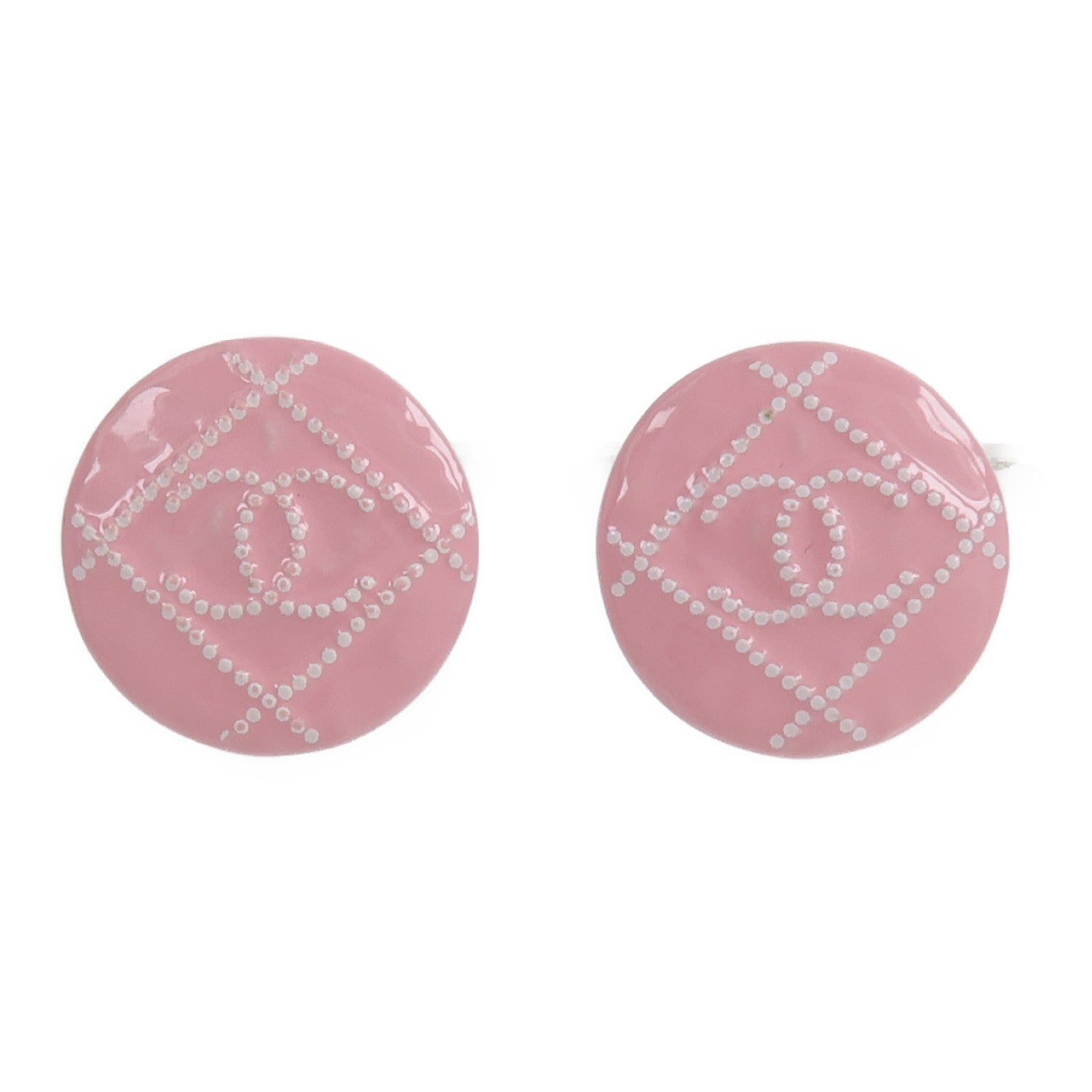 CHANEL 滴膠琺瑯Earrings耳環