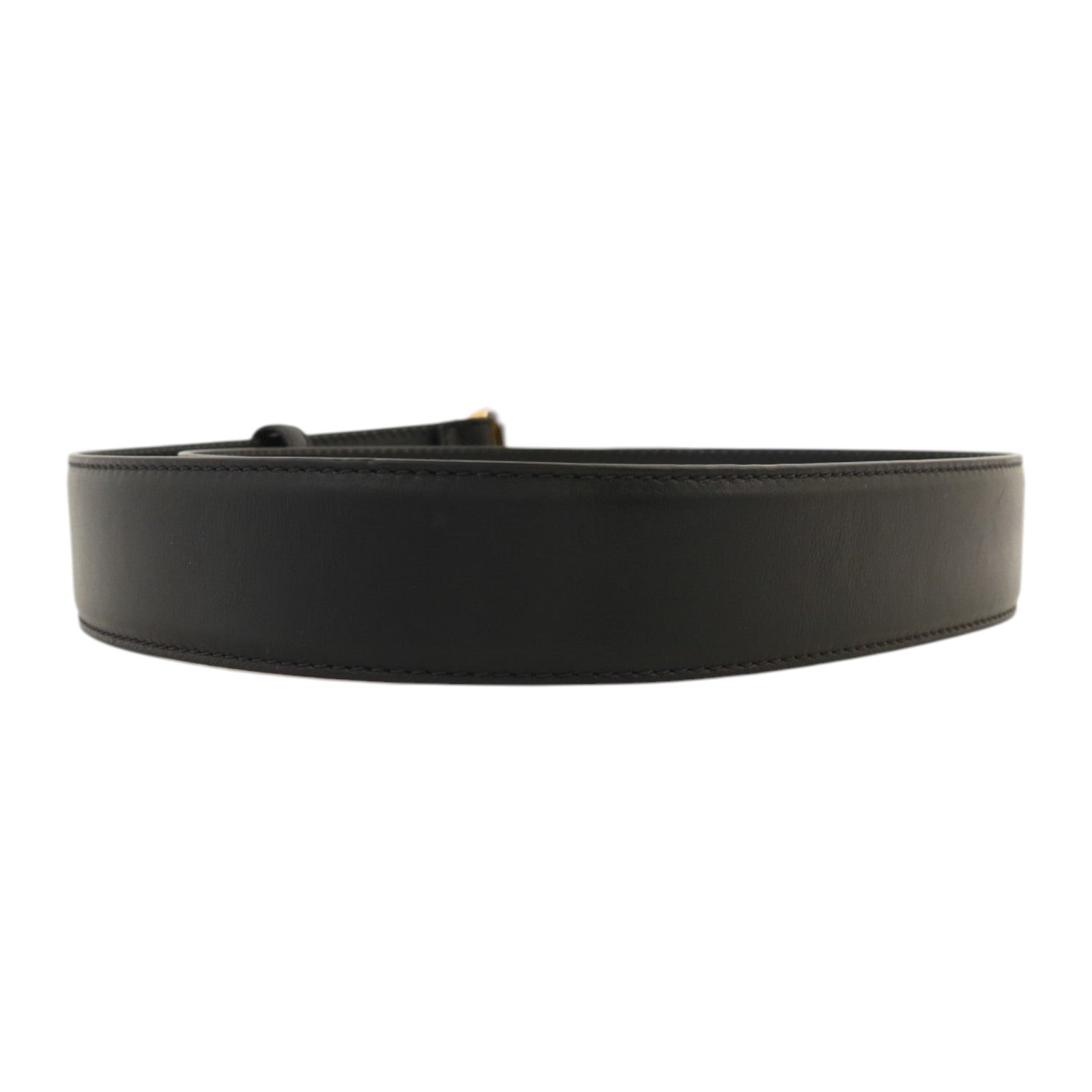 VERSACE 牛皮皮革Medusa Buckle Belt金扣皮帶