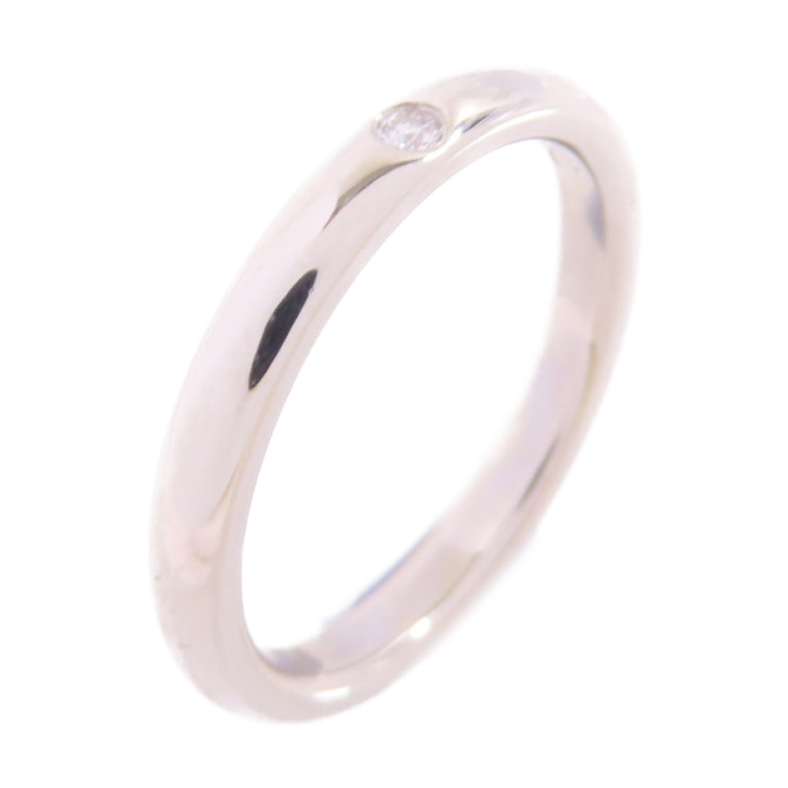 TIFFANY＆CO PT950鉑金/鑽石Diamond Ring戒指US#6