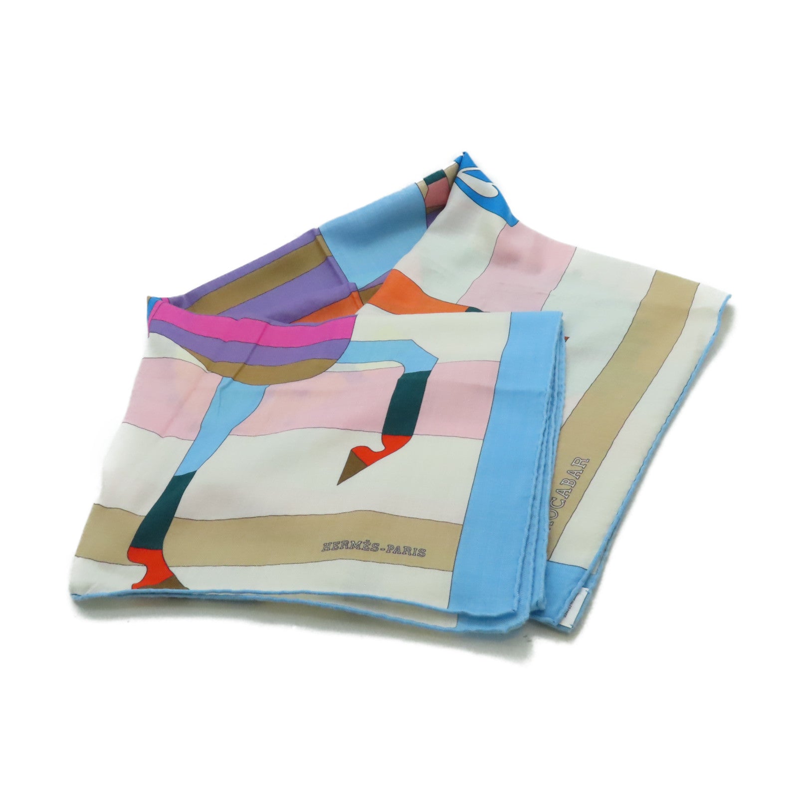 HERMES 【激減優惠】羊絨/絲質Scarf圍巾彩色