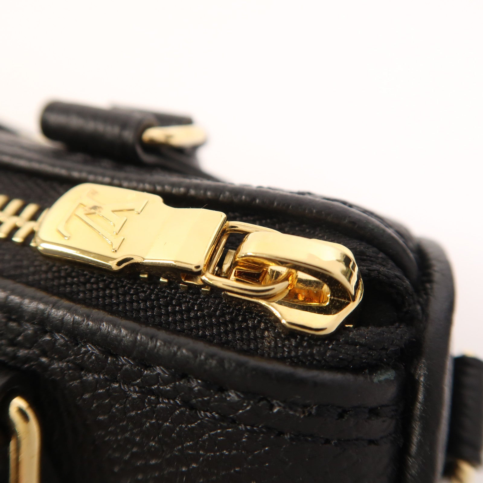 LOUIS VUITTON 【激減優惠】Monogram Empreinte Nano Speedy金扣手挽肩背兩用袋