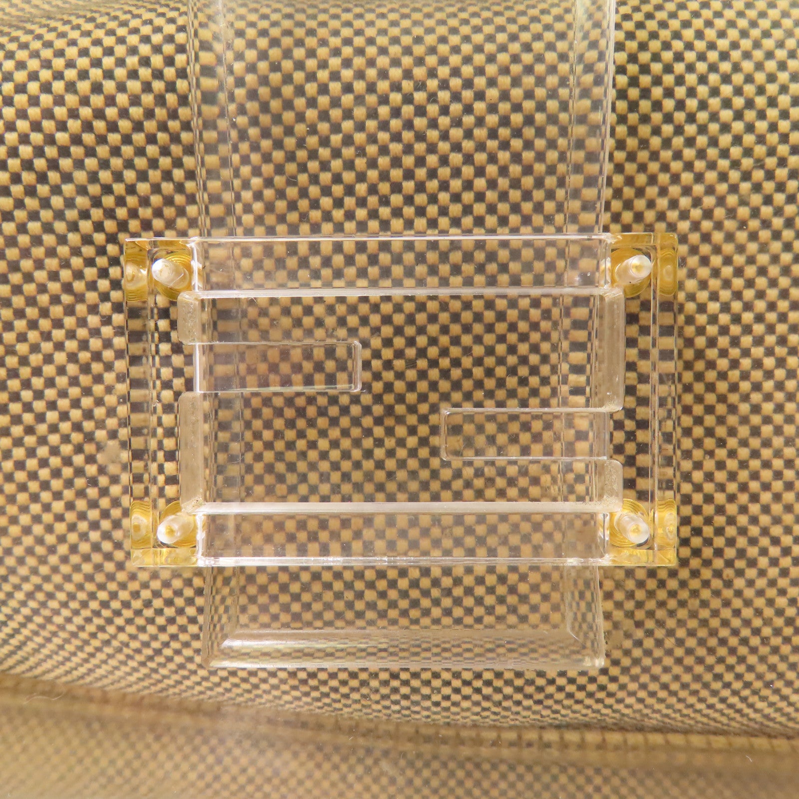 Fendi Tote Bag Shoulder Bag Canvas Beige