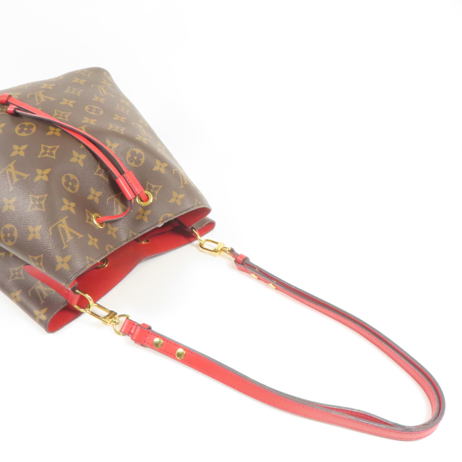LOUIS VUITTON Monogram Neo Noe Bucket Bag金扣肩背袋