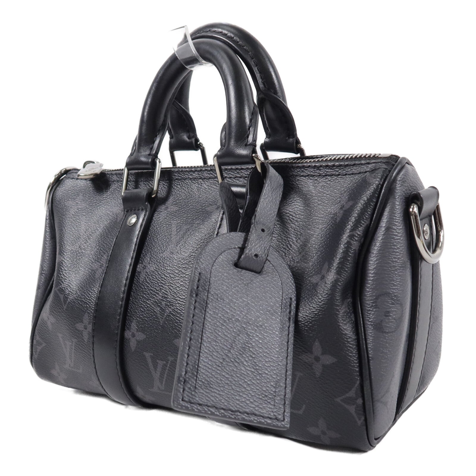 LOUIS VUITTON Monogram Eclips Keepall Bandouliere 25手挽肩背兩用袋