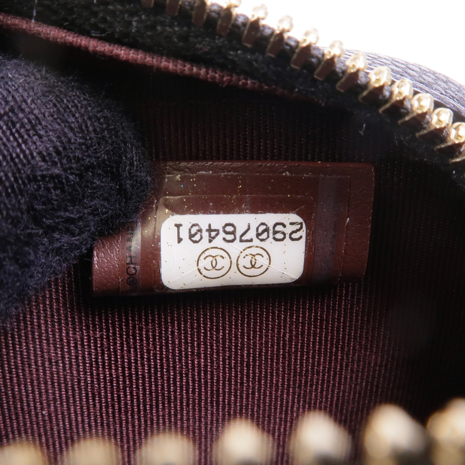 CHANEL 牛皮皮革Phone Case With Chain金扣鏈帶肩背袋