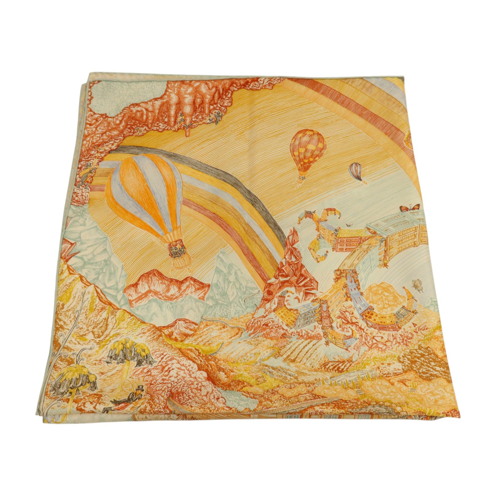 HERMES 【激減優惠】絲質Scarf 90x90cm絲巾