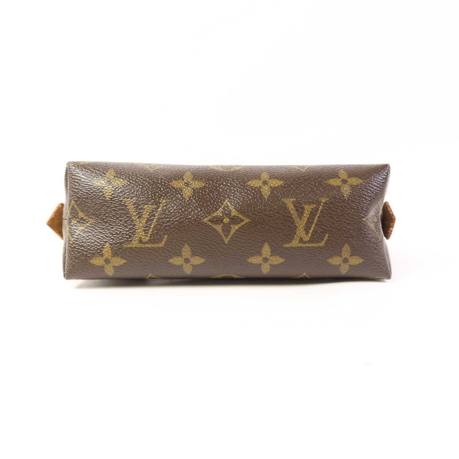 LOUIS VUITTON Monogram Cosmetic Pouch手拿包棕色