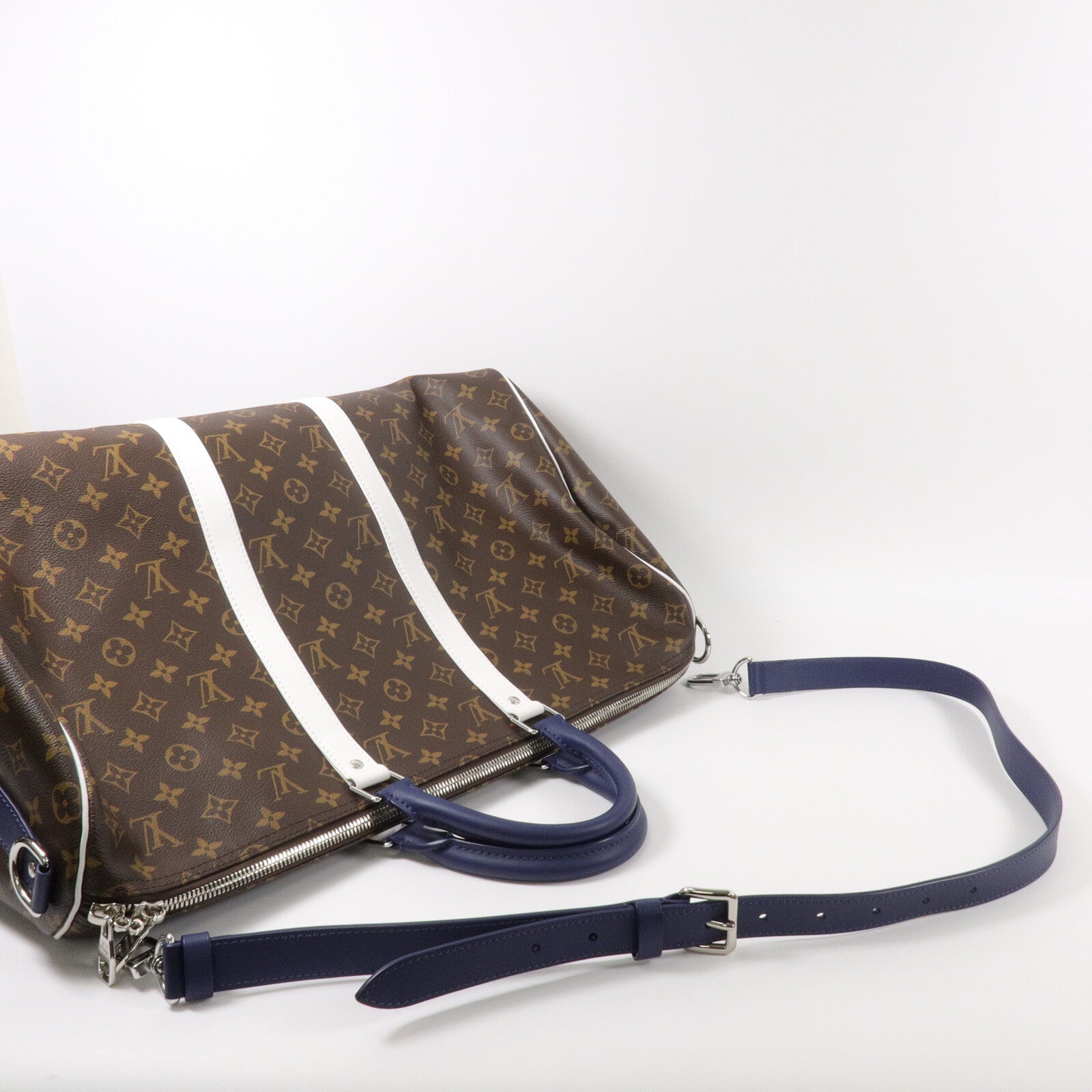 LOUIS VUITTON Monogram Keepall 50手挽肩背兩用袋