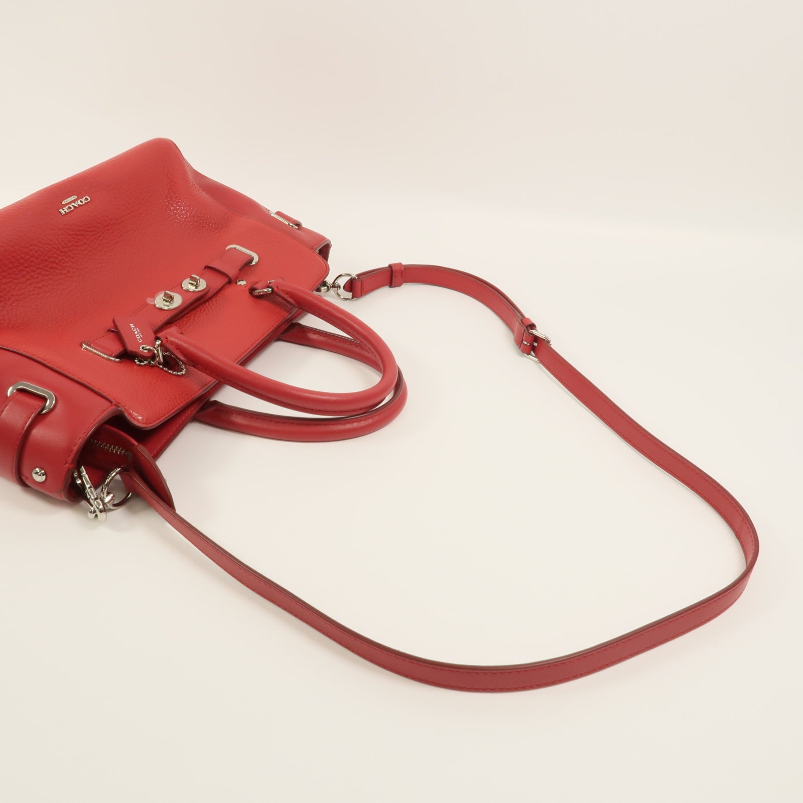 COACH 牛皮皮革Blake Carryall 25手挽肩背兩用袋