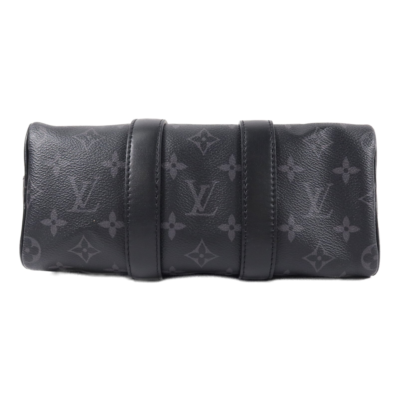 LOUIS VUITTON Monogram Eclips Keepall Bandouliere 25手挽肩背兩用袋
