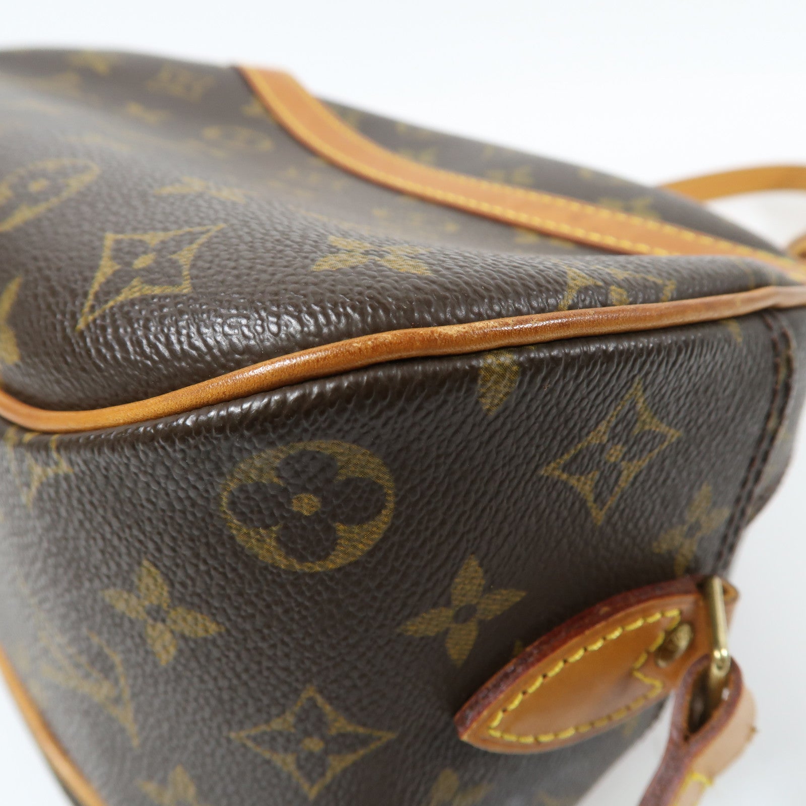 LOUIS VUITTON Monogram Blois金扣肩背袋棕色