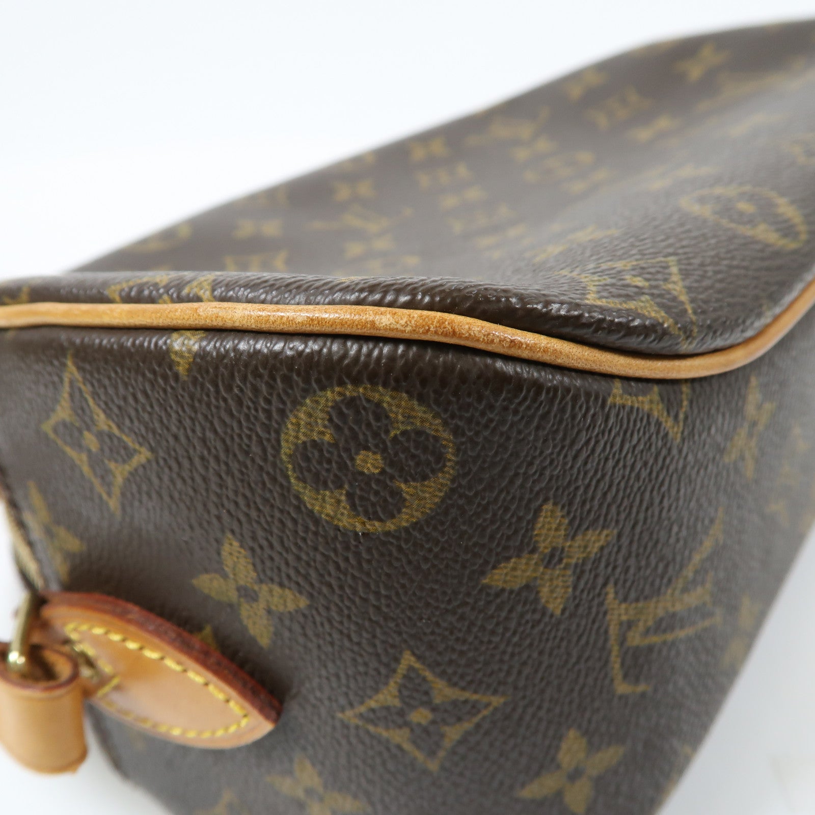 LOUIS VUITTON Monogram Blois金扣肩背袋棕色
