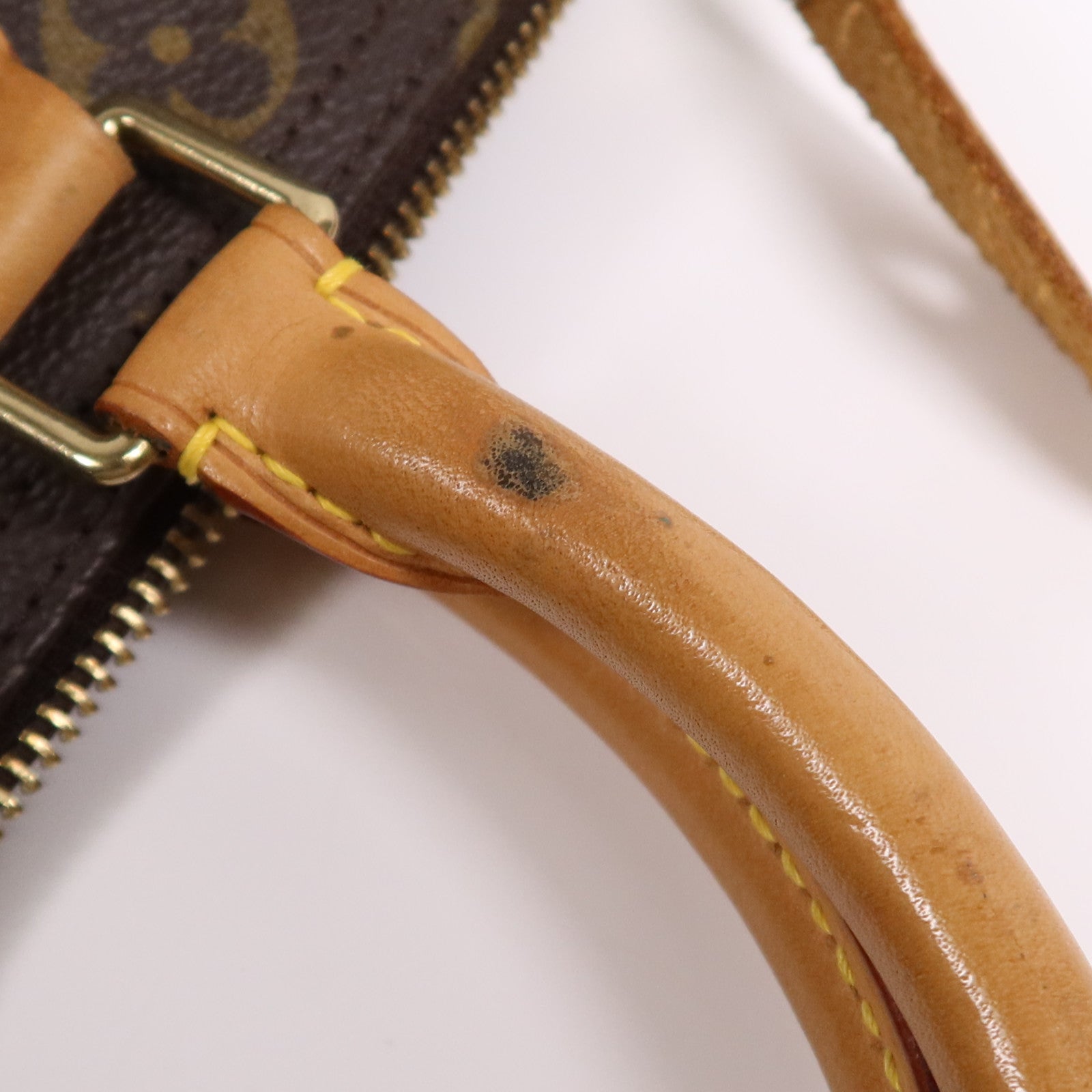 LOUIS VUITTON Monogram Speedy 30金扣手挽袋