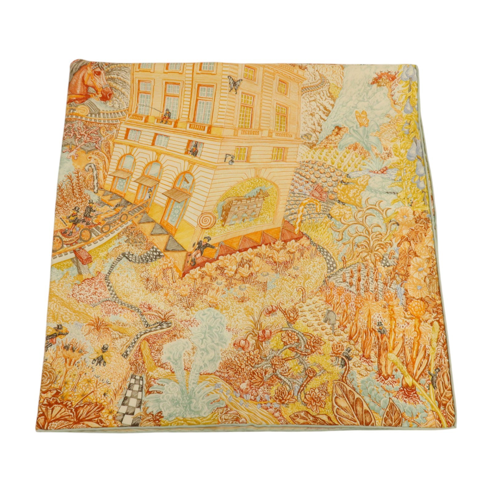 HERMES 【激減優惠】絲質Scarf 90x90cm絲巾