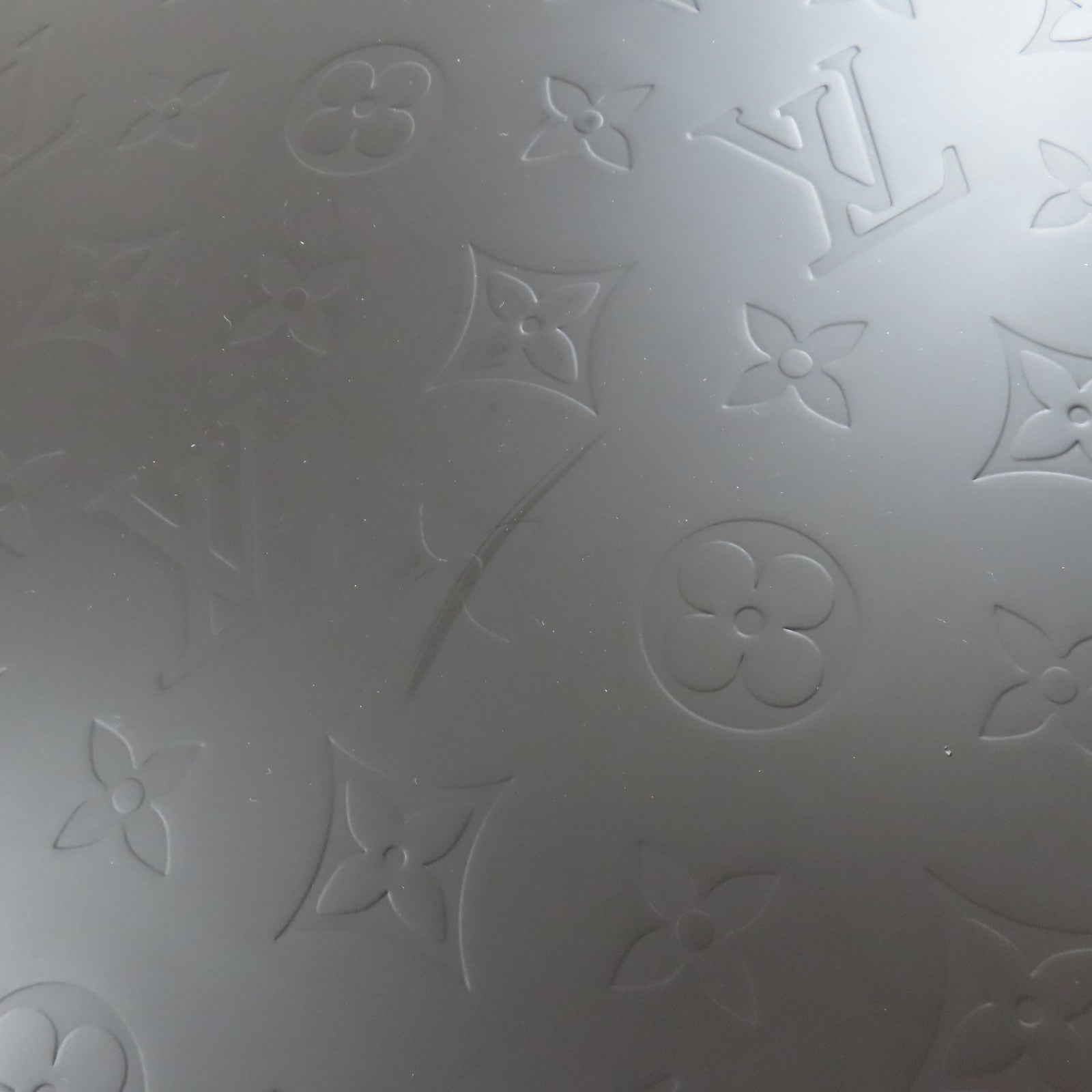 LOUIS VUITTON Monogram Glace Steve銀扣鏈帶肩背袋