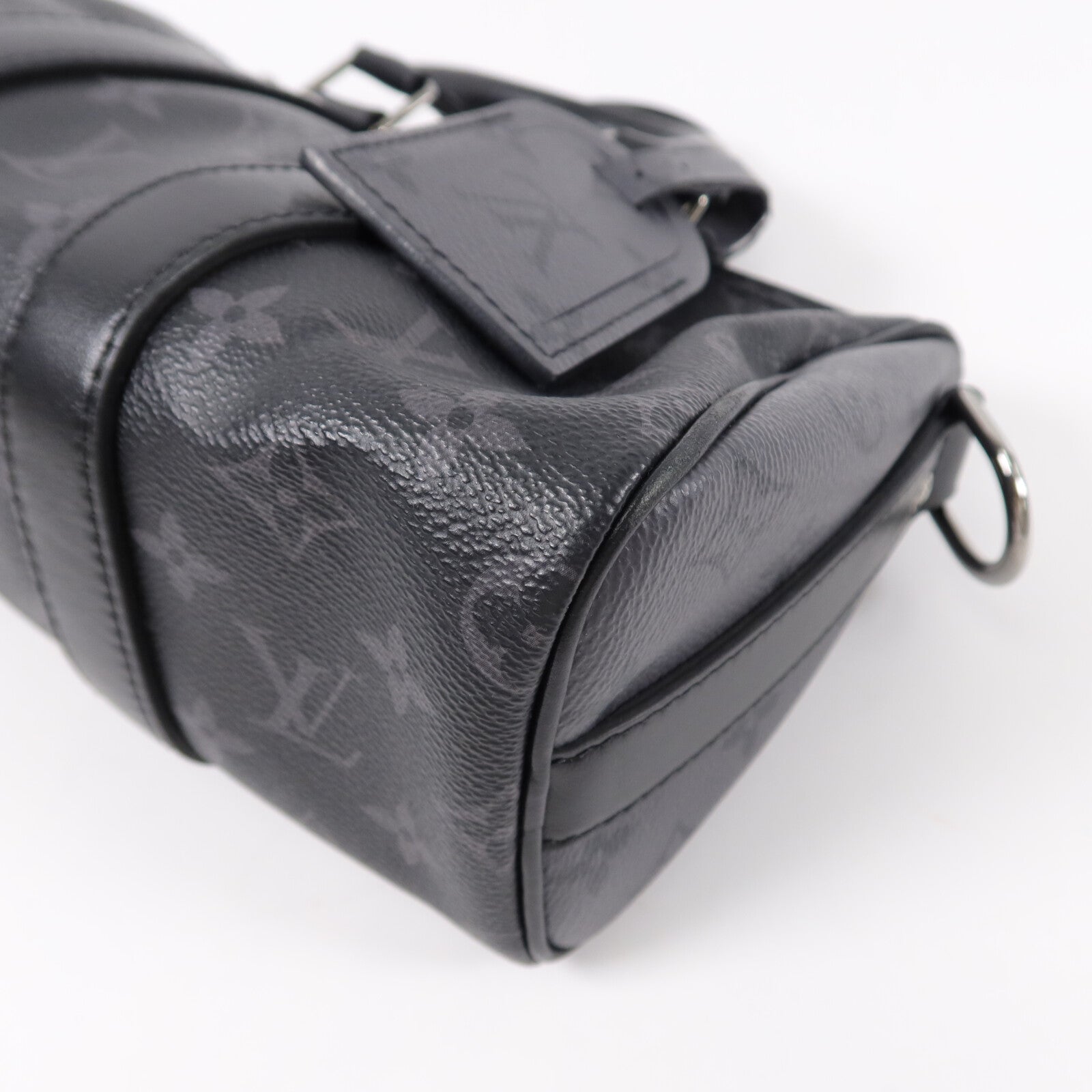 LOUIS VUITTON Monogram Eclips Keepall Bandouliere 25手挽肩背兩用袋