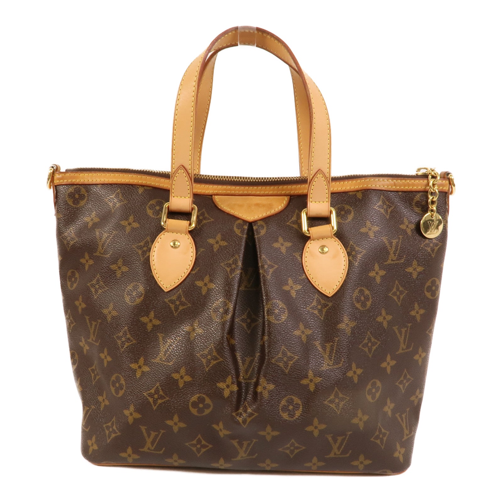 LOUIS VUITTON Monogram Palermo PM手挽肩背兩用袋