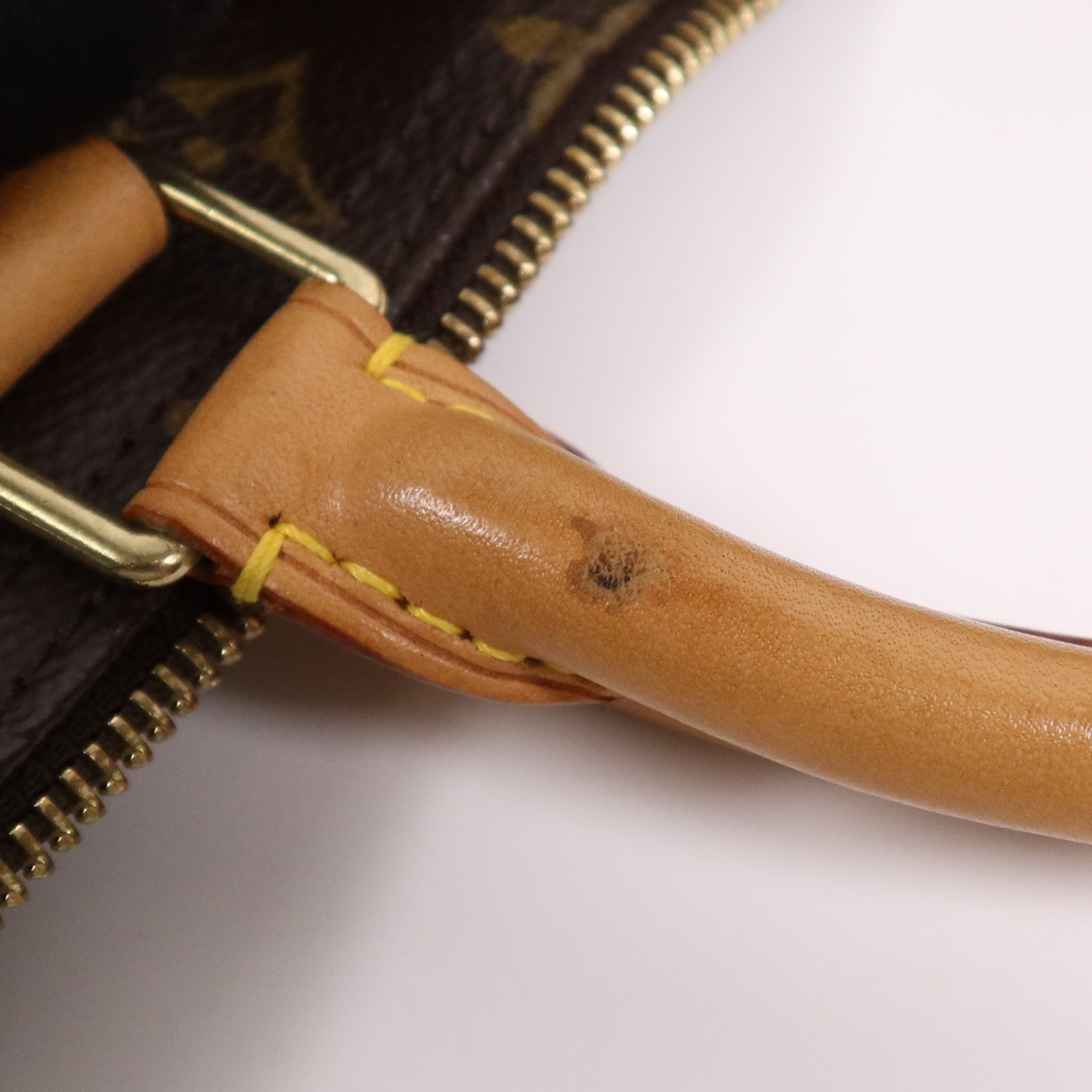 LOUIS VUITTON Monogram Speedy 30金扣手挽袋