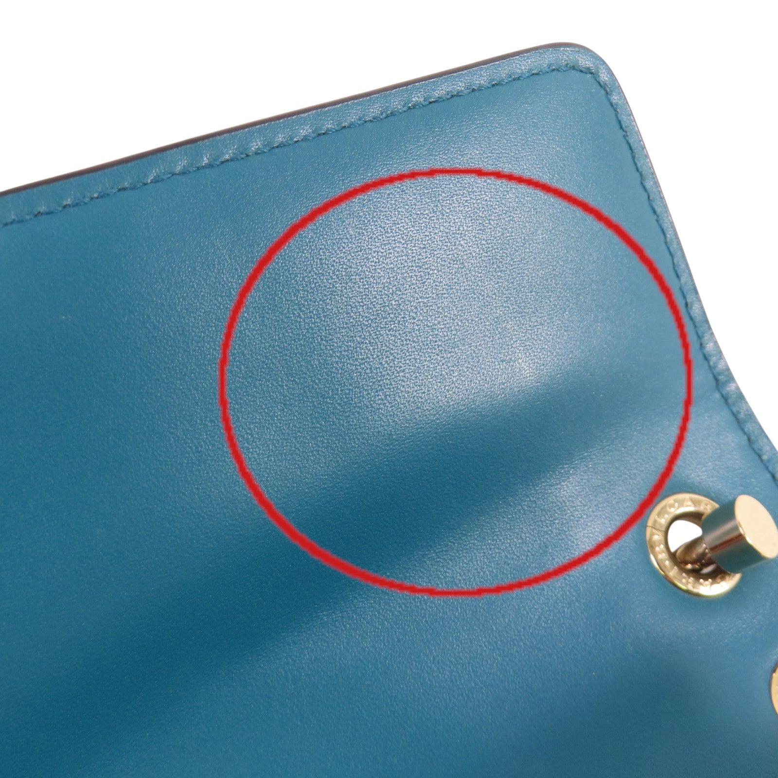 BVLGARI 【激減優惠】牛皮皮革Serpenti Shoulder Bag金扣鏈帶肩背袋