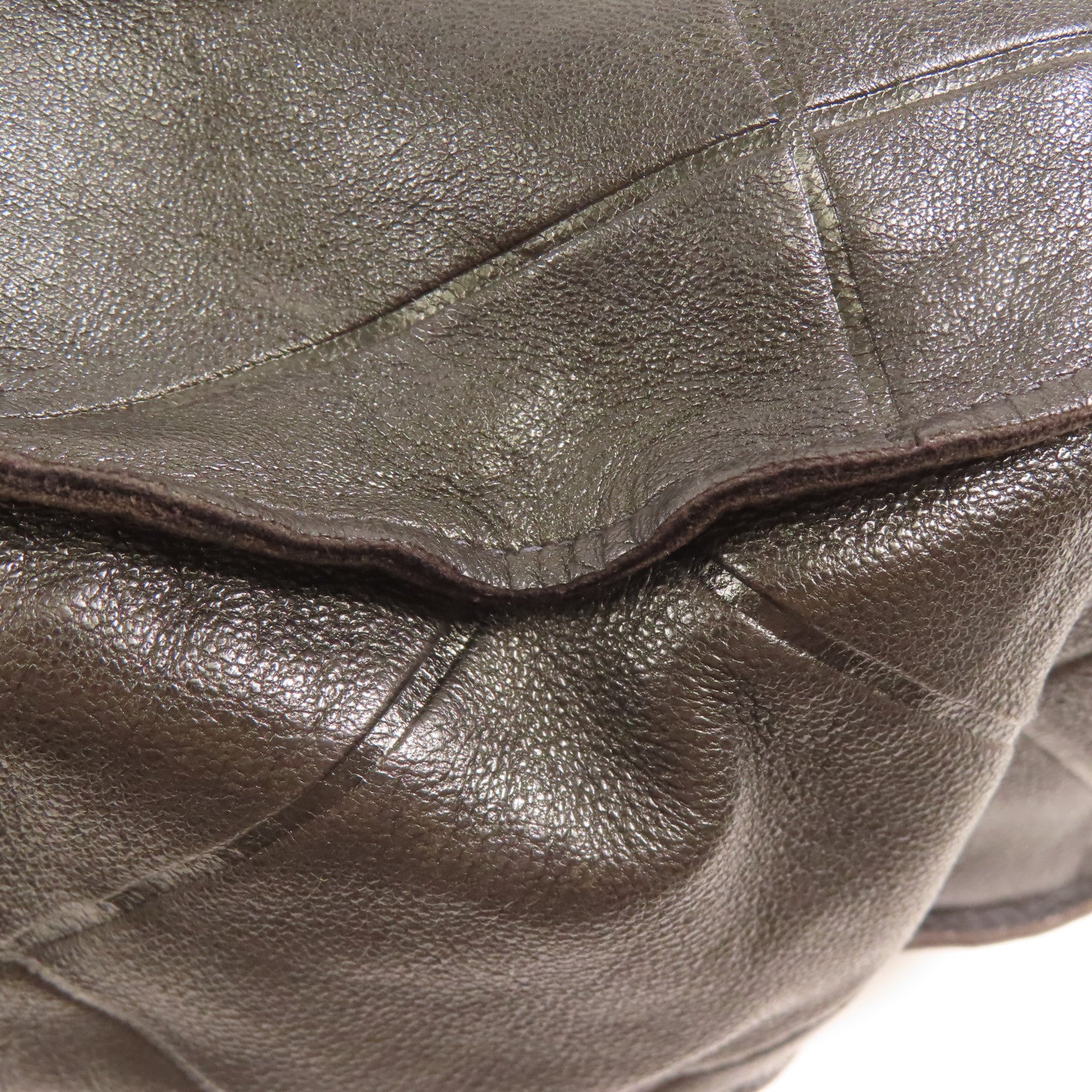 CHANEL 皮革Vintage Matelasse Shoulder Tote Bag手挽袋