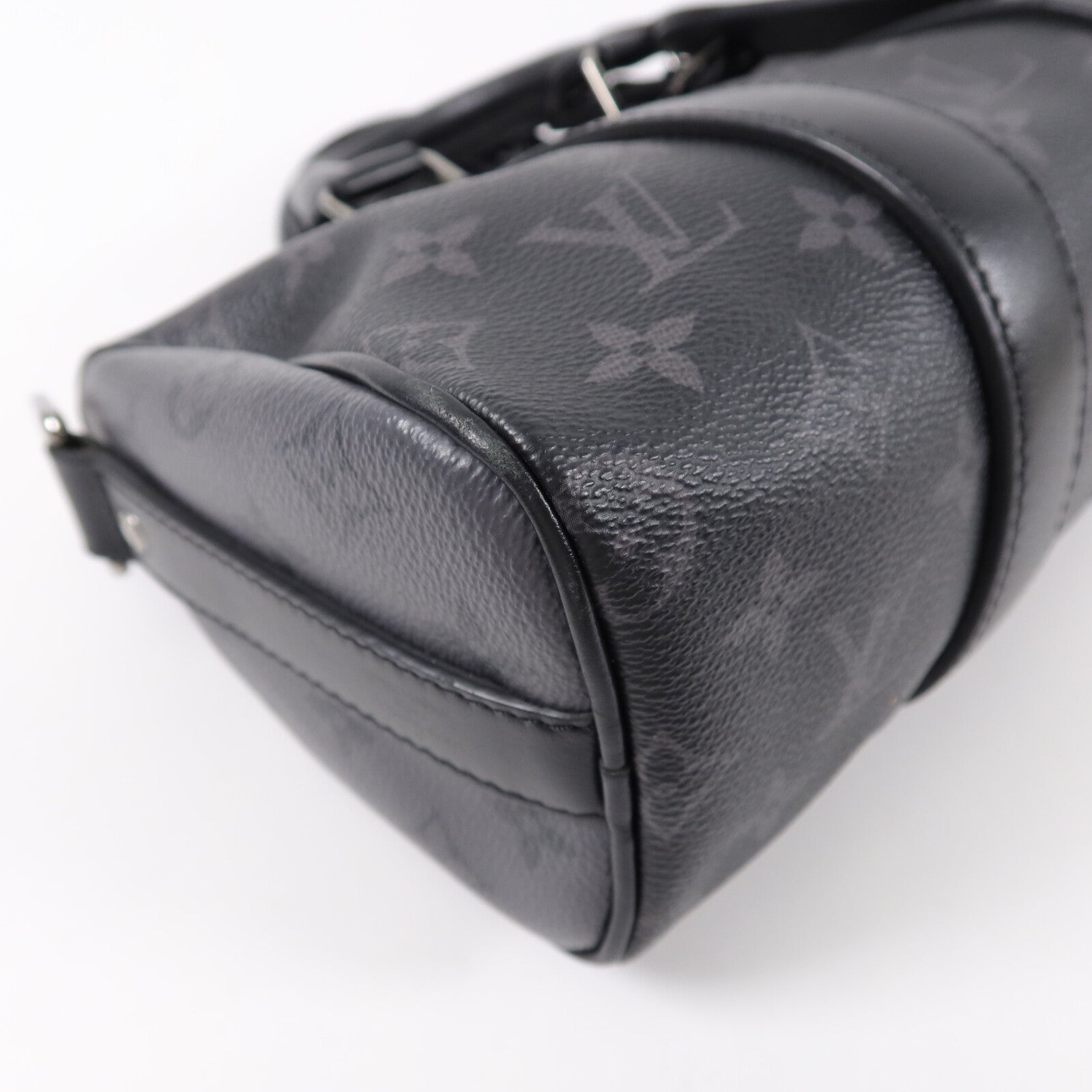 LOUIS VUITTON Monogram Eclips Keepall Bandouliere 25手挽肩背兩用袋