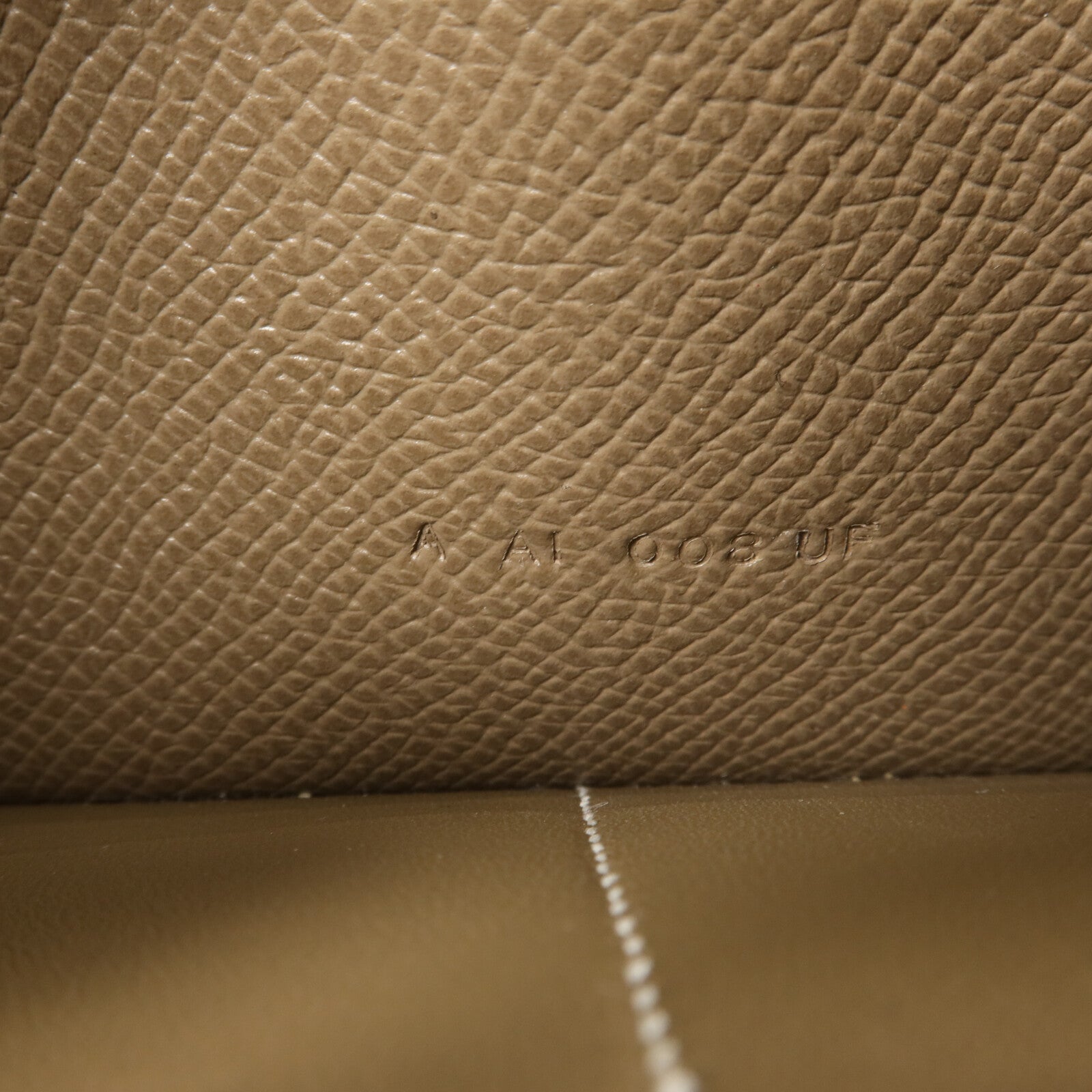 HERMES Epsom皮革Kelly Wallet長錢包Etoupe
