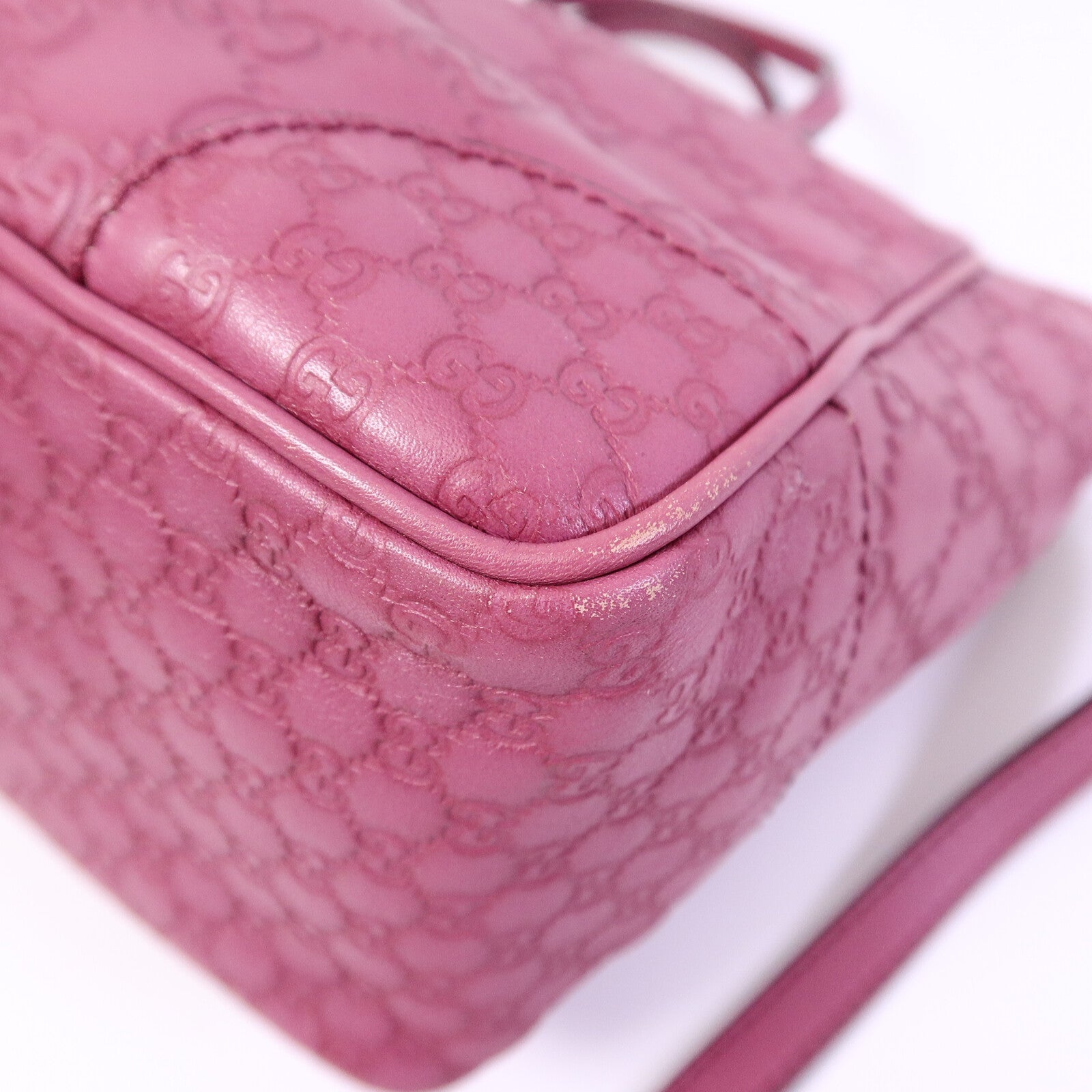 GUCCI 牛皮皮革2 Way Shoulder Bag手挽肩背兩用袋