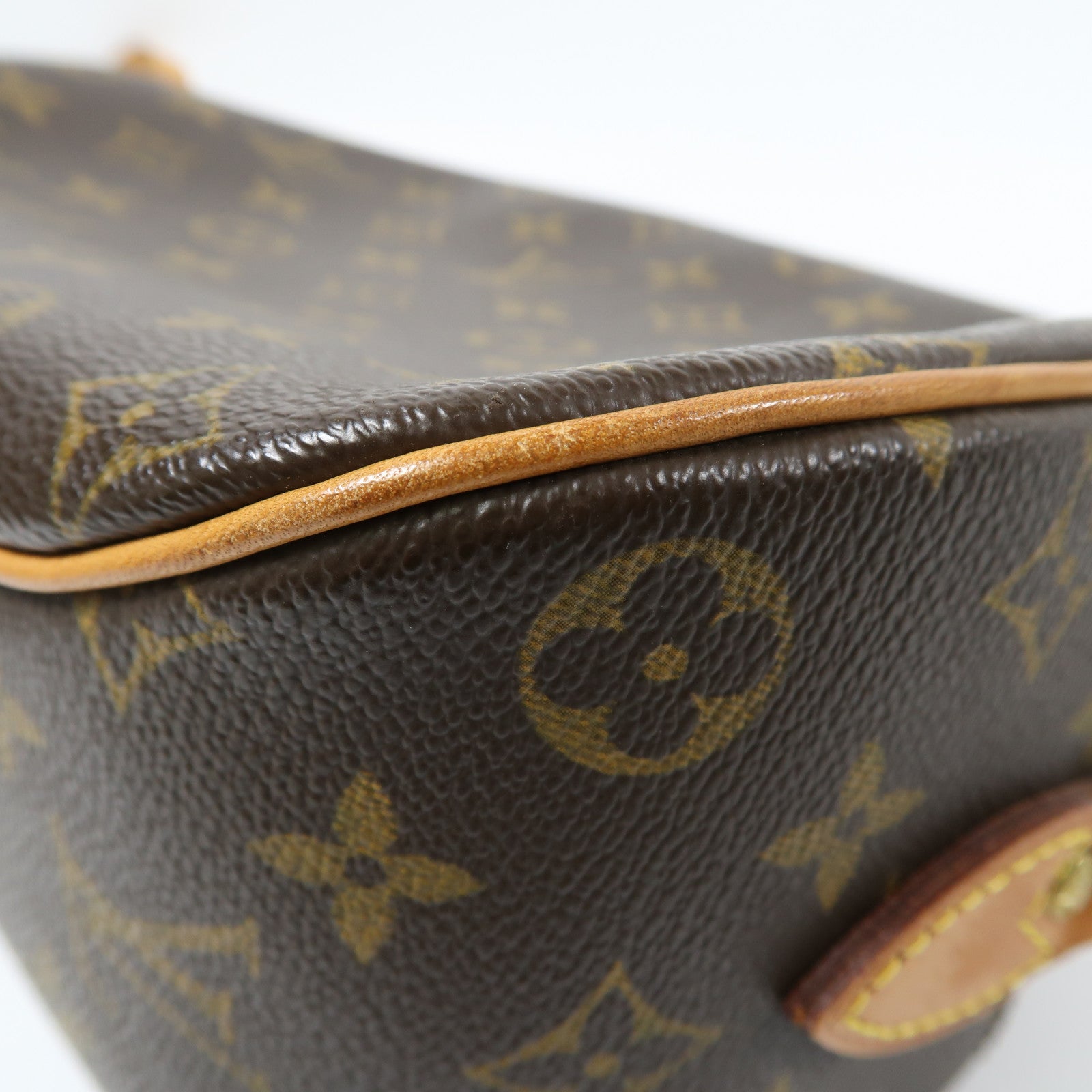 LOUIS VUITTON Monogram Blois金扣肩背袋棕色