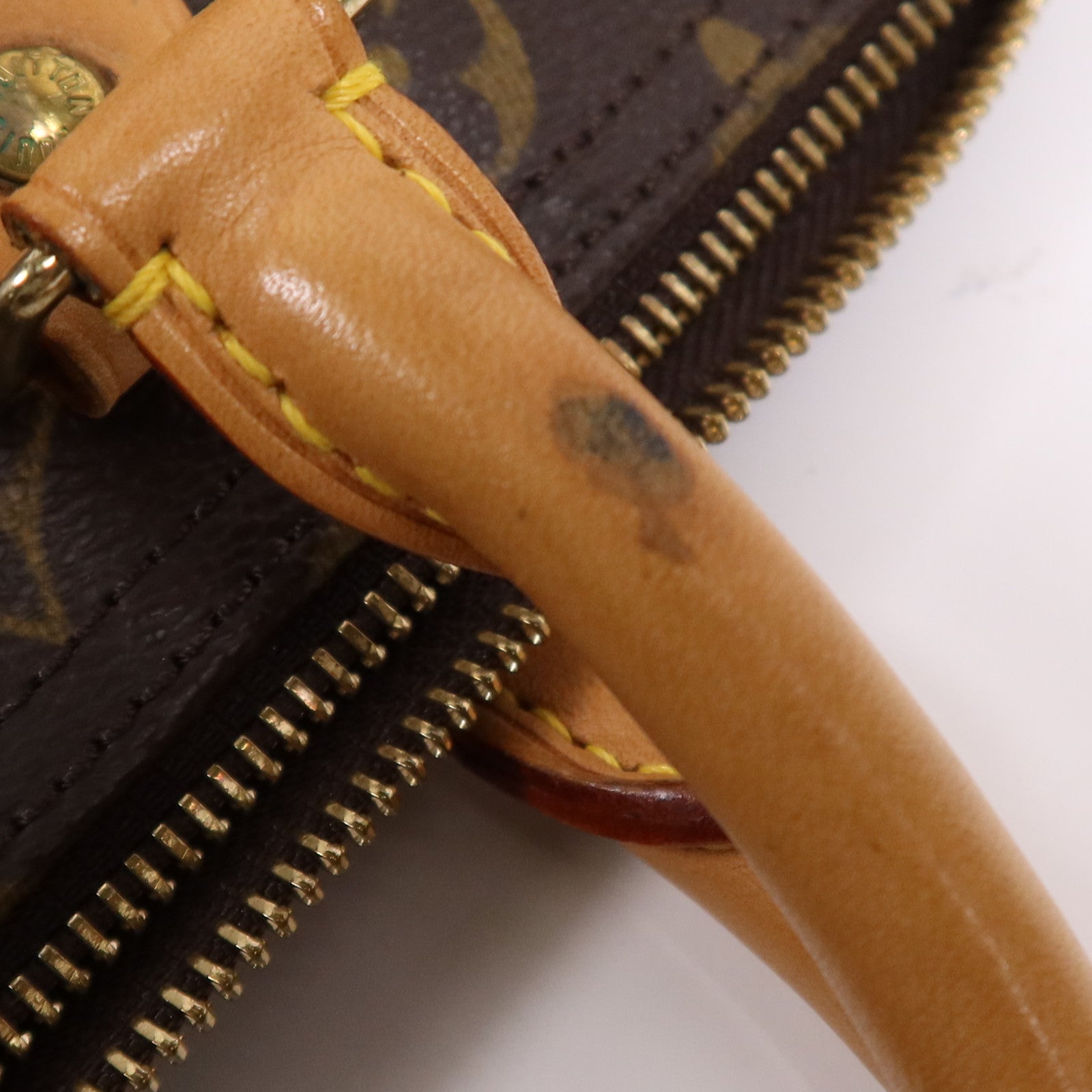 LOUIS VUITTON Monogram Speedy 30金扣手挽袋