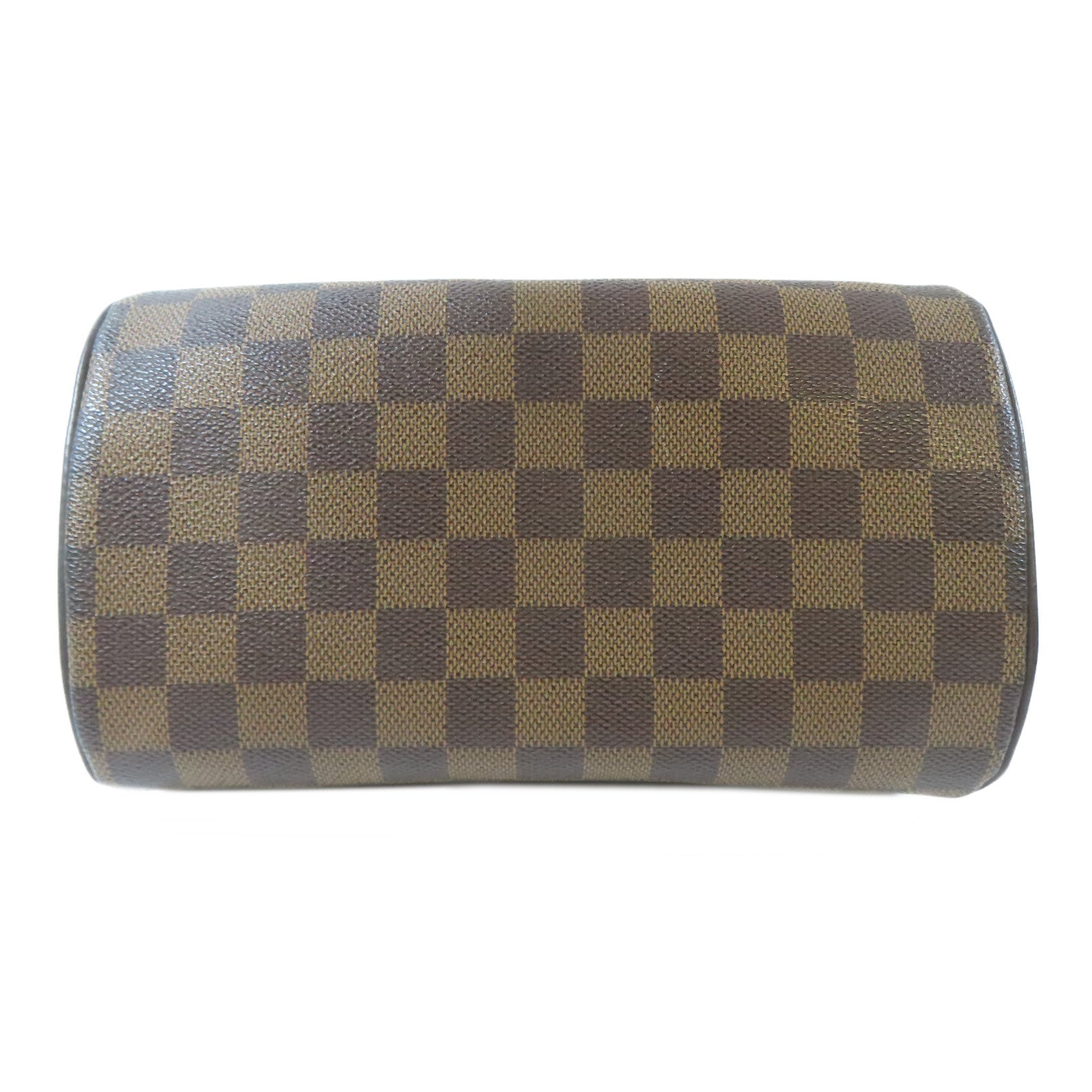 LOUIS VUITTON Damier Ribera Mini金扣手挽袋啡色