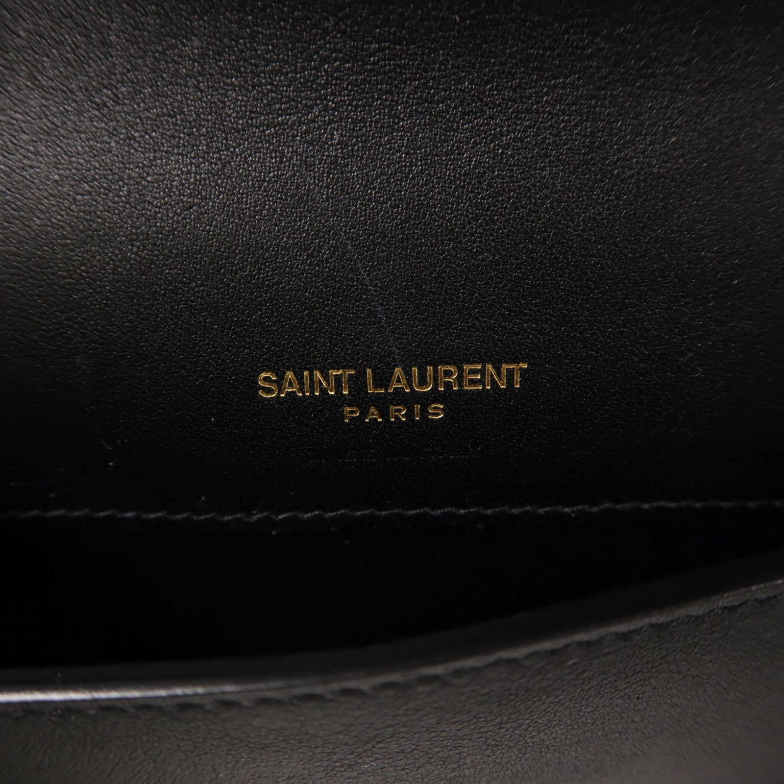 YVES SAINT LAURENT 帆布Chain Shoulder金扣肩背袋