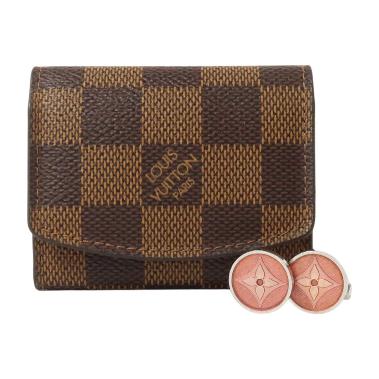 LOUIS VUITTON 純銀925 Cuff Links With Wallet袖扣