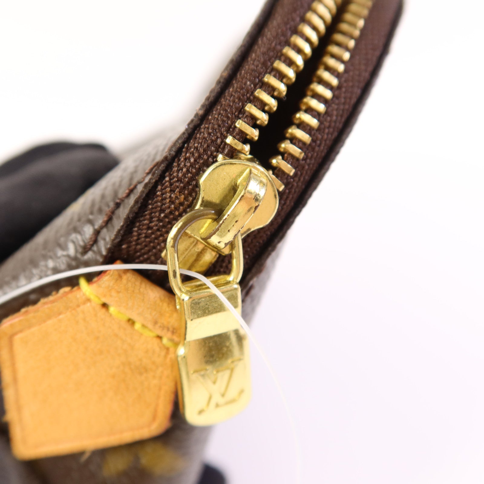 LOUIS VUITTON Monogram Cosmetic Pouch手拿包棕色