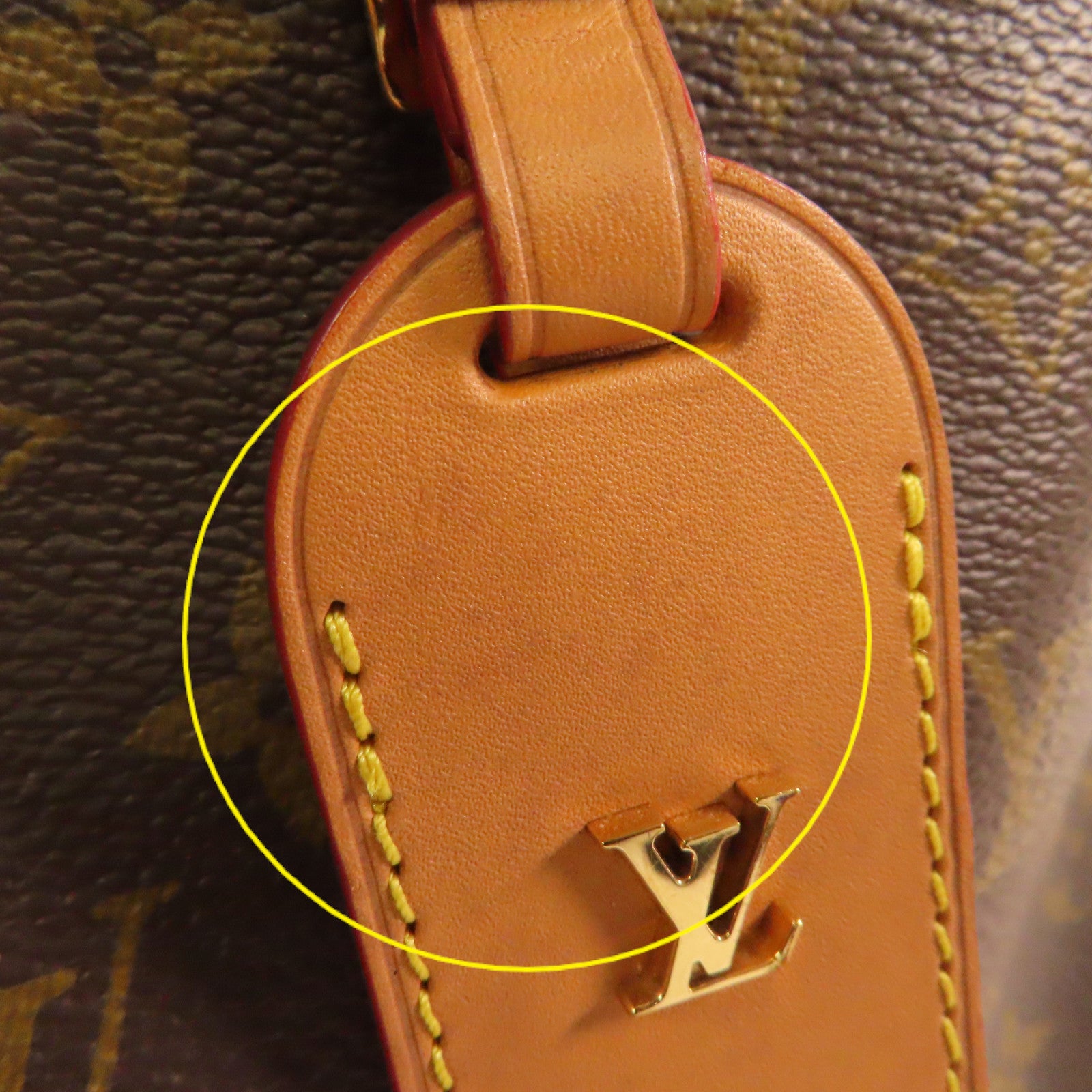 LOUIS VUITTON Monogram Odeon MM Shoulder Bag金扣肩背袋啡色