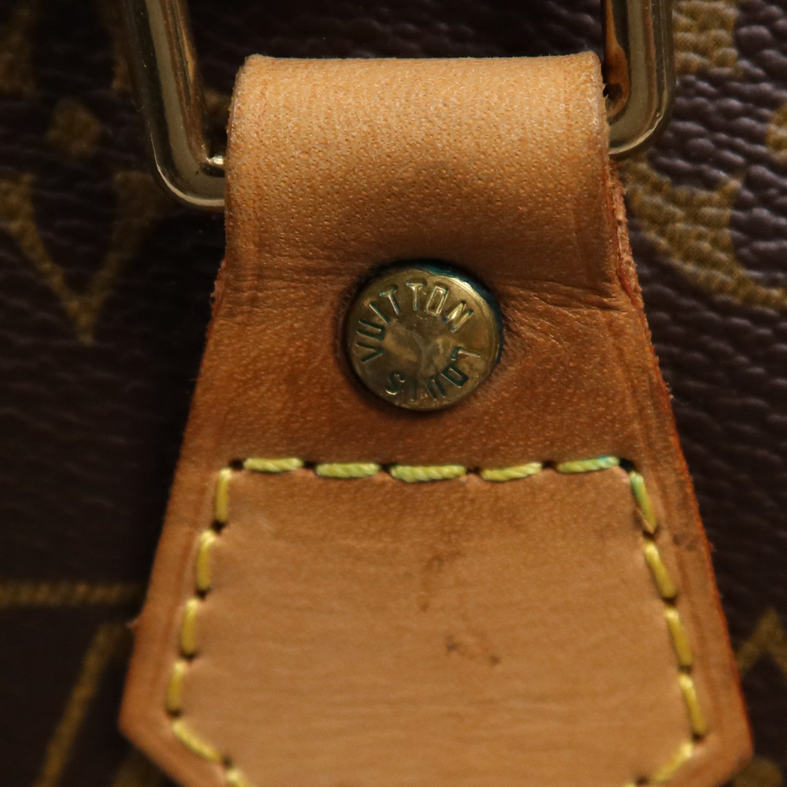 LOUIS VUITTON Monogram Speedy 30金扣手挽袋