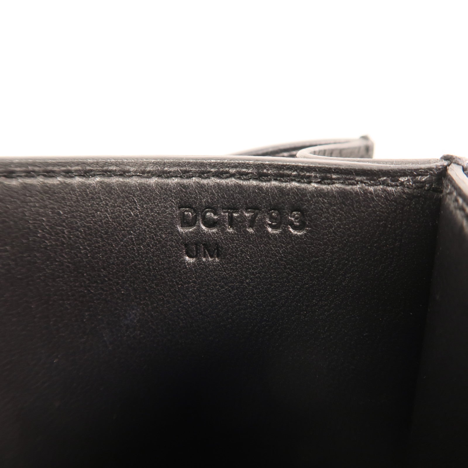HERMES Epsom皮革Constance 24金扣肩背袋Noir