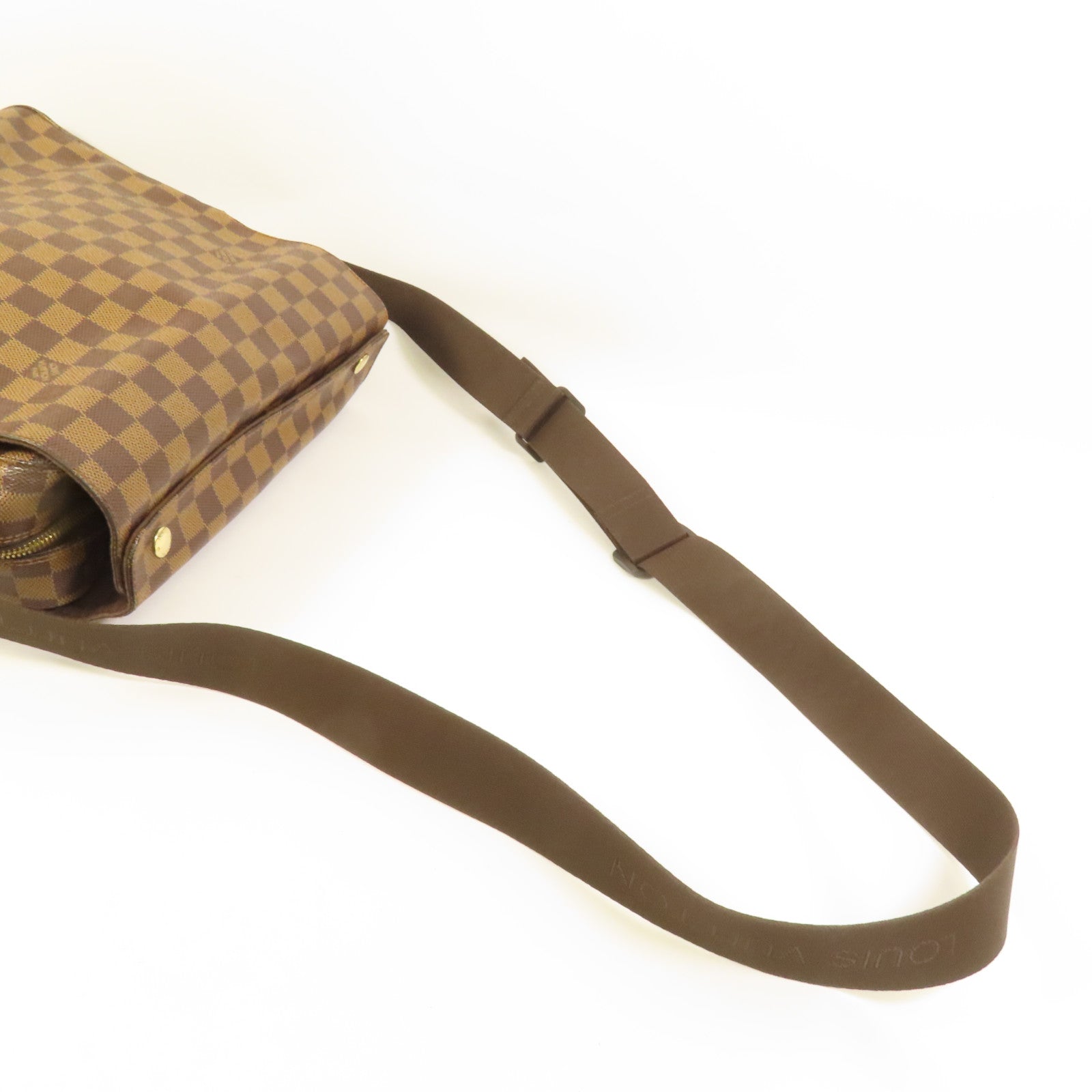 LOUIS VUITTON 【激減優惠】Damier Naviglio金扣肩背袋