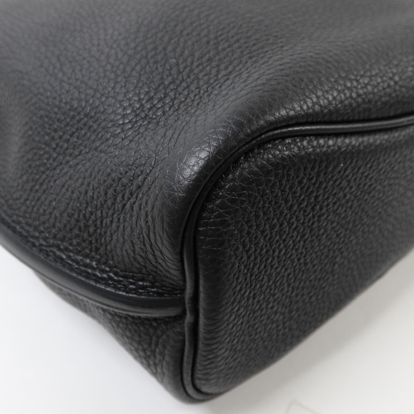 HERMES Togo皮革So Kelly 22肩背袋Noir