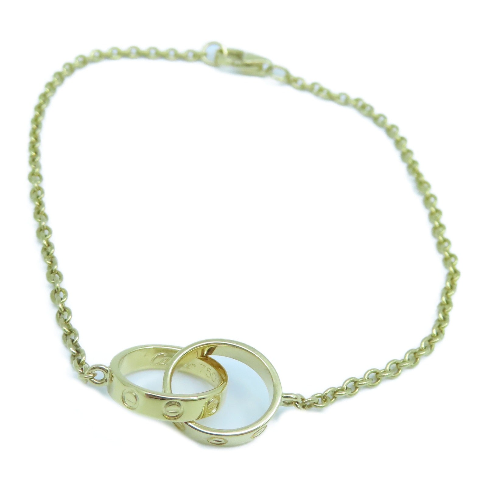 CARTIER 18K黄金Baby Love Bracelet 手镯