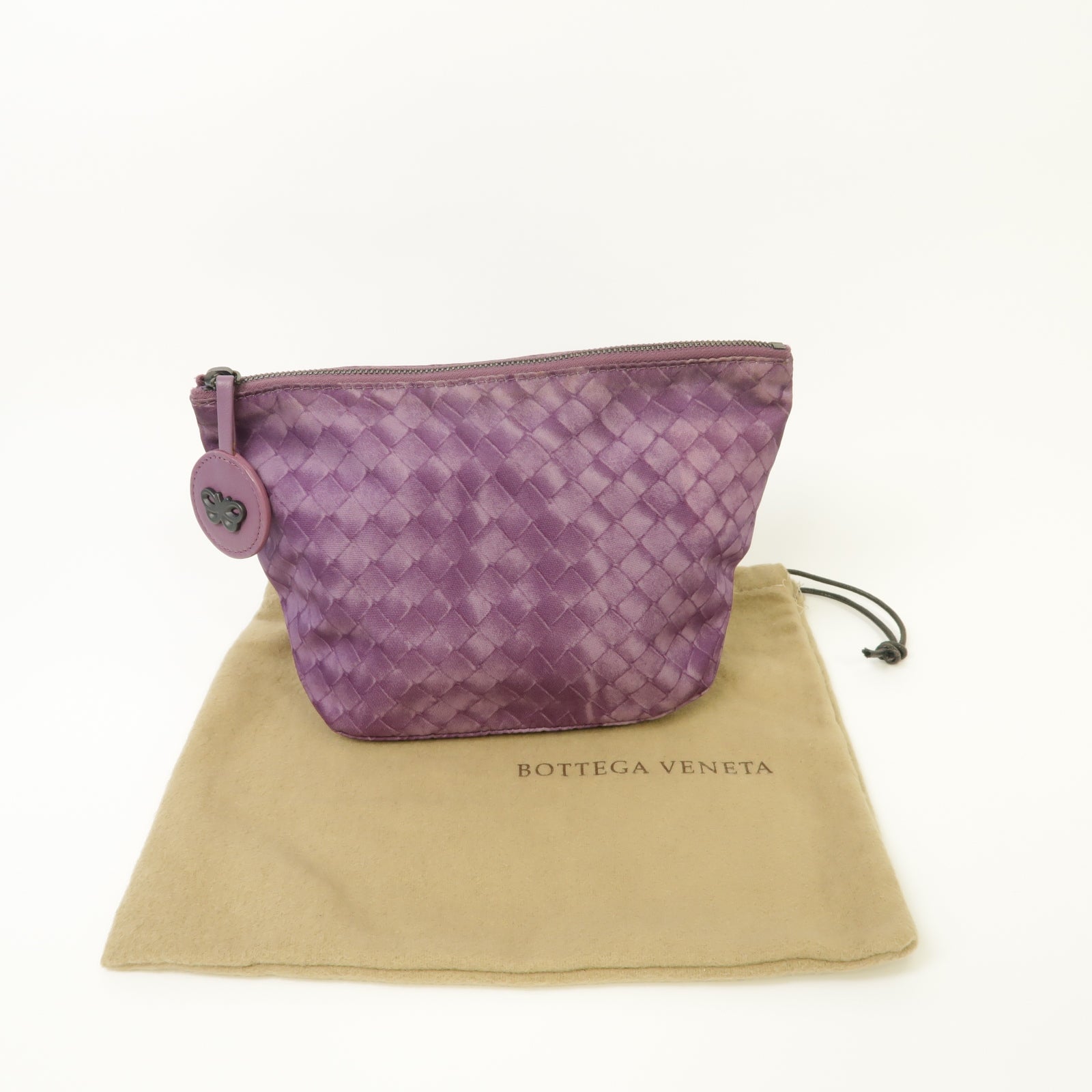 BOTTEGA VENETA 【激減優惠】尼龍Clutch Bag手拿包紫色
