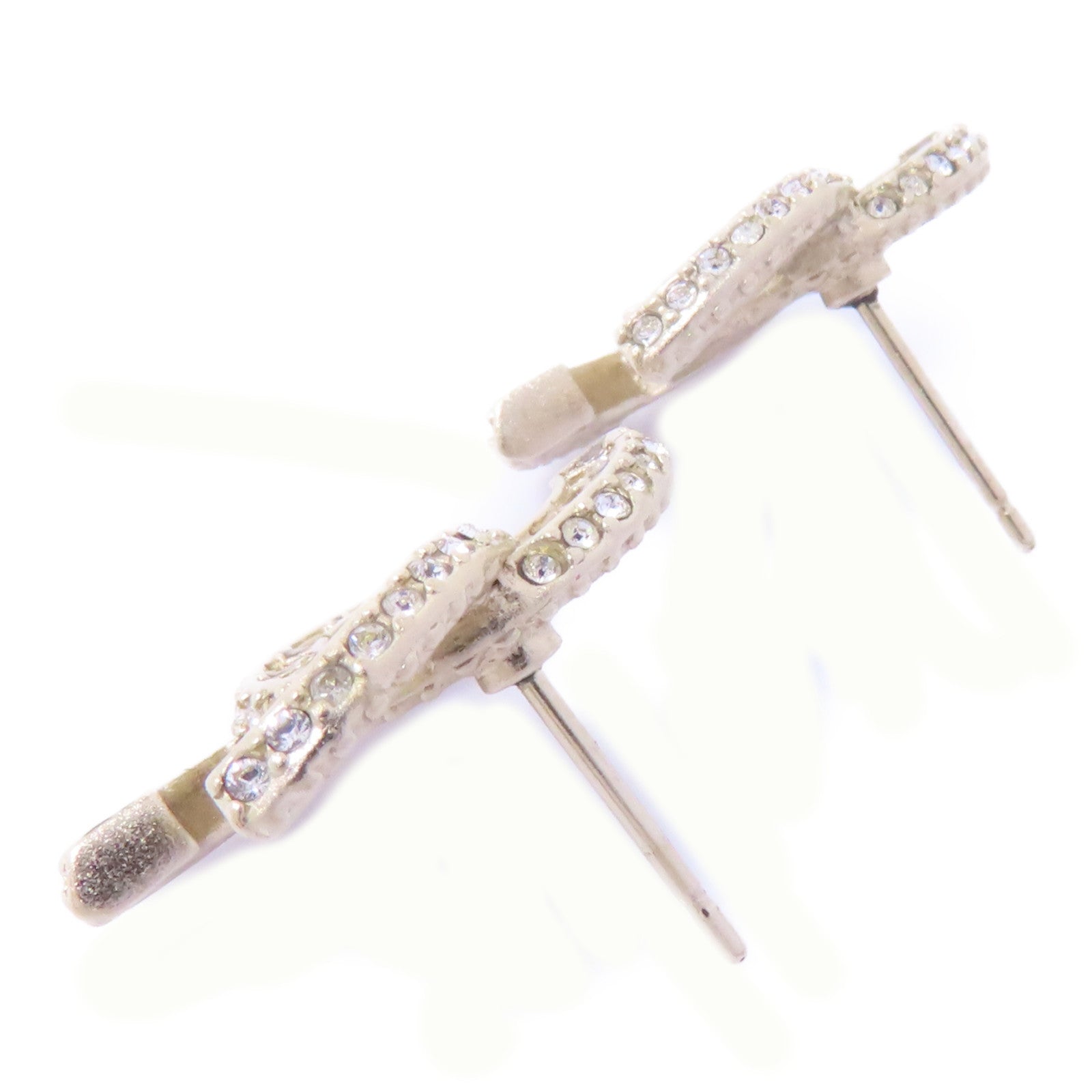 CHANEL PVC/金屬Earrings耳環金色/透明