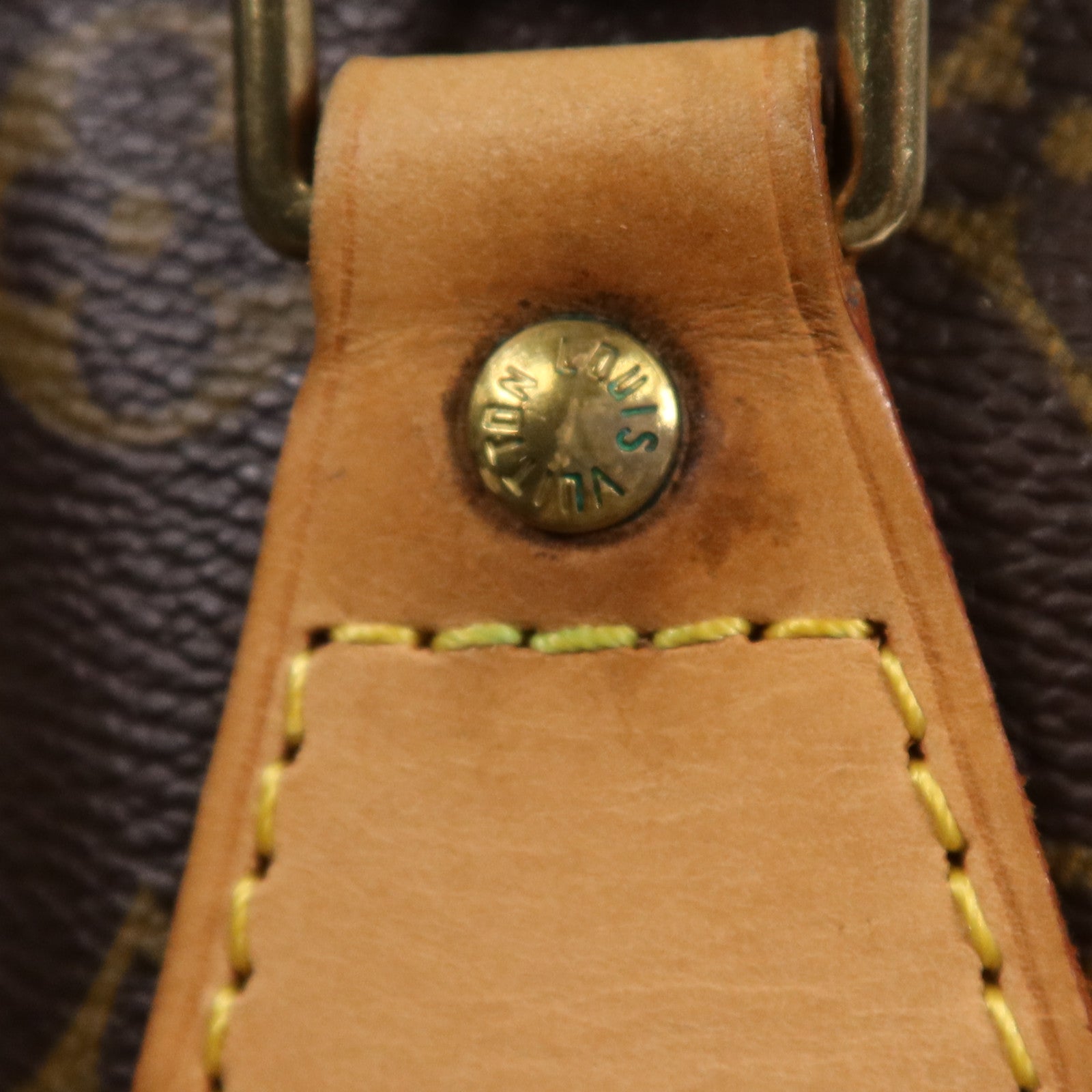 LOUIS VUITTON Monogram Speedy 30金扣手挽袋