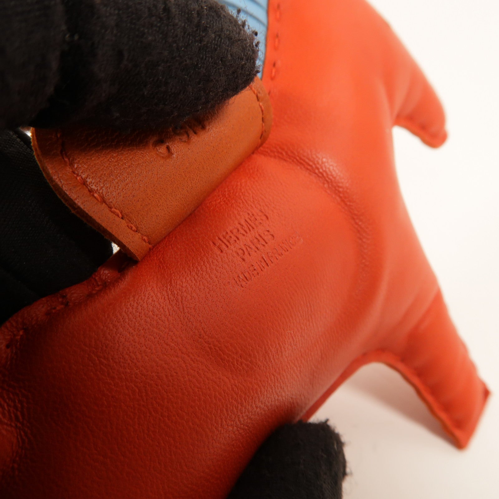 HERMES Milo皮革Rodeo MM掛飾Capucine