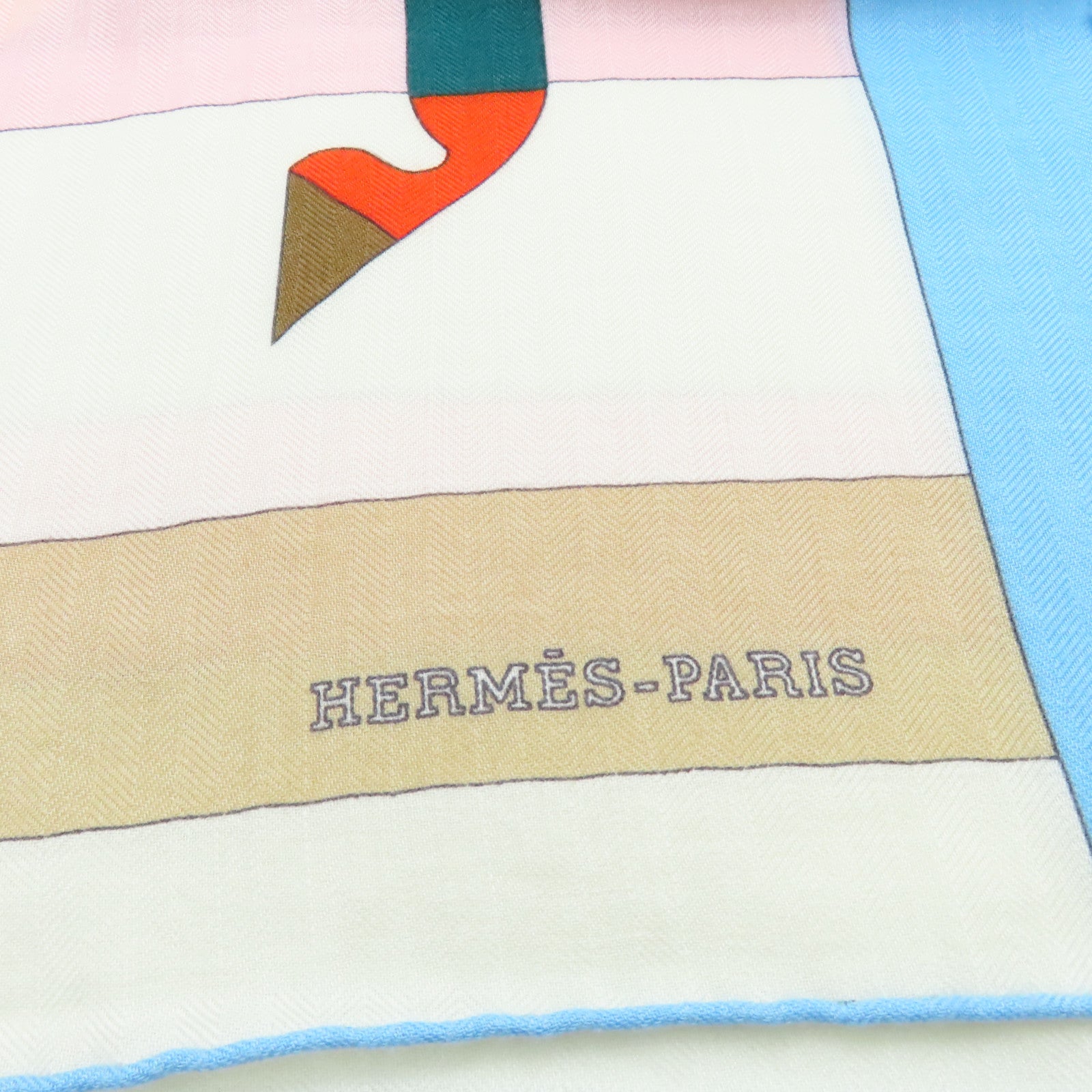 HERMES 【激減優惠】羊絨/絲質Scarf圍巾彩色