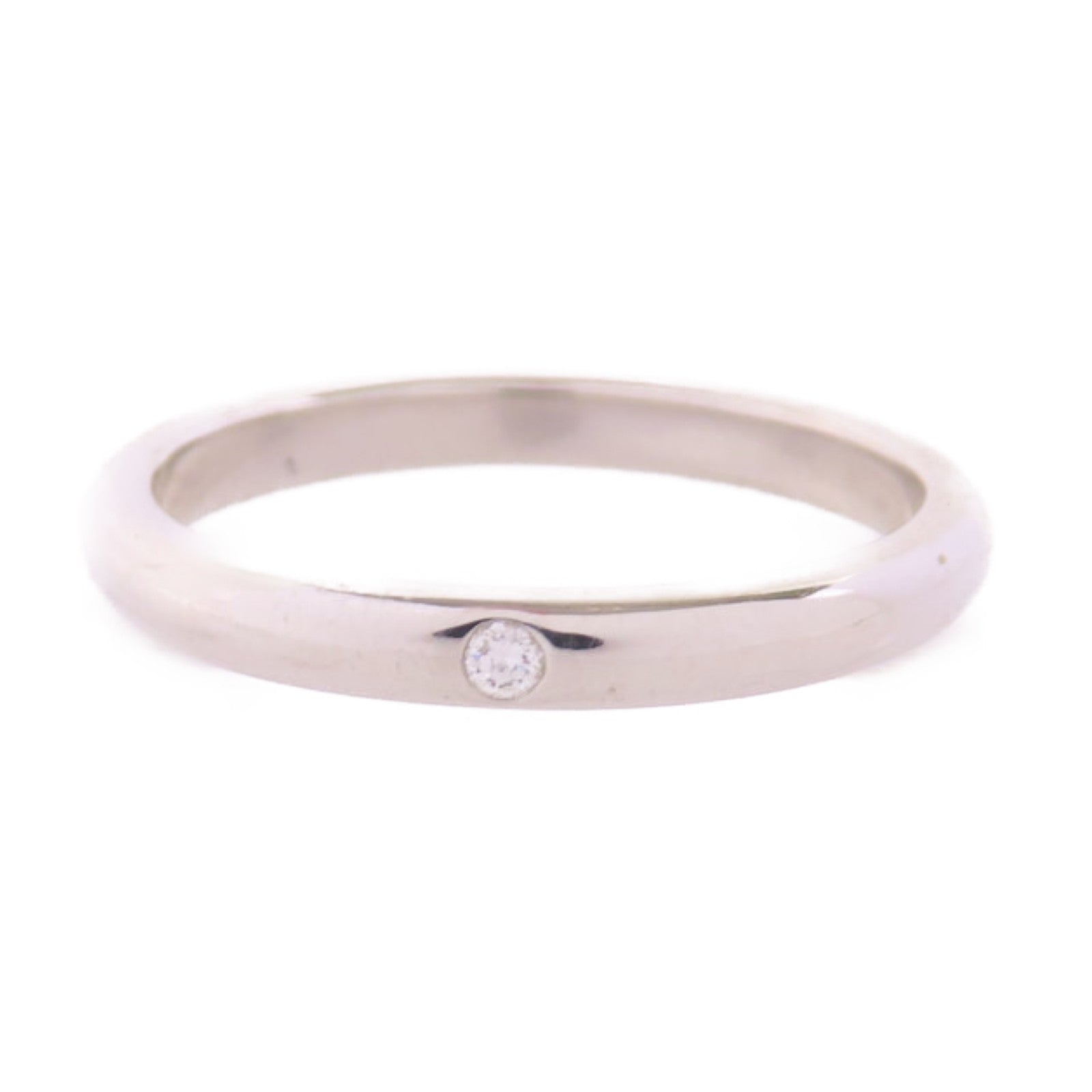 TIFFANY＆CO PT950鉑金/鑽石Diamond Ring戒指US#8