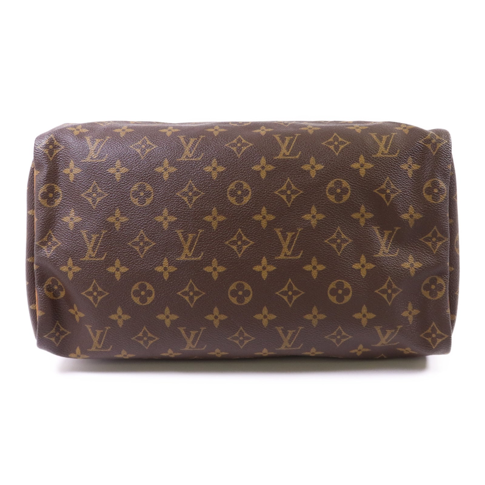 LOUIS VUITTON Monogram Speedy 35金扣手挽袋